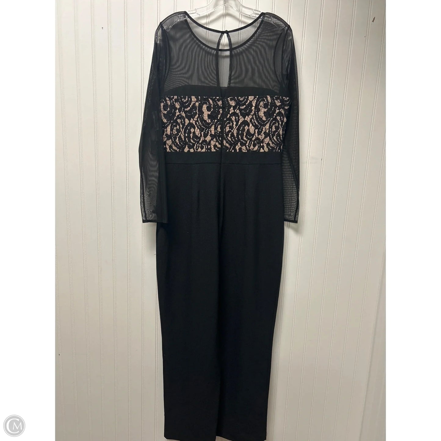 Jumpsuit By Vince Camuto In Black, Size: L