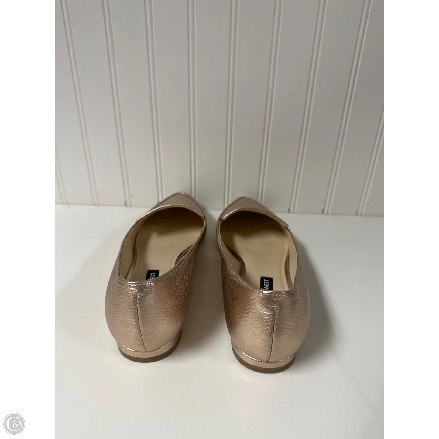 Shoes Flats By Nine West In Rose Gold, Size: 8.5