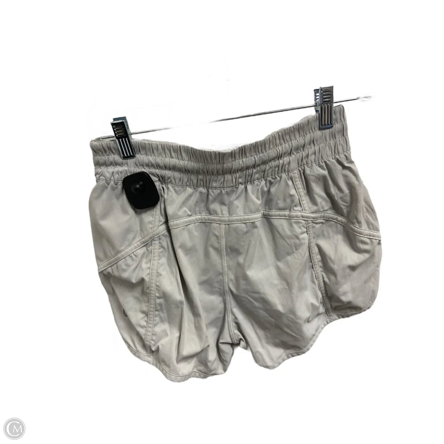 Athletic Shorts By Lululemon In Grey, Size: 8