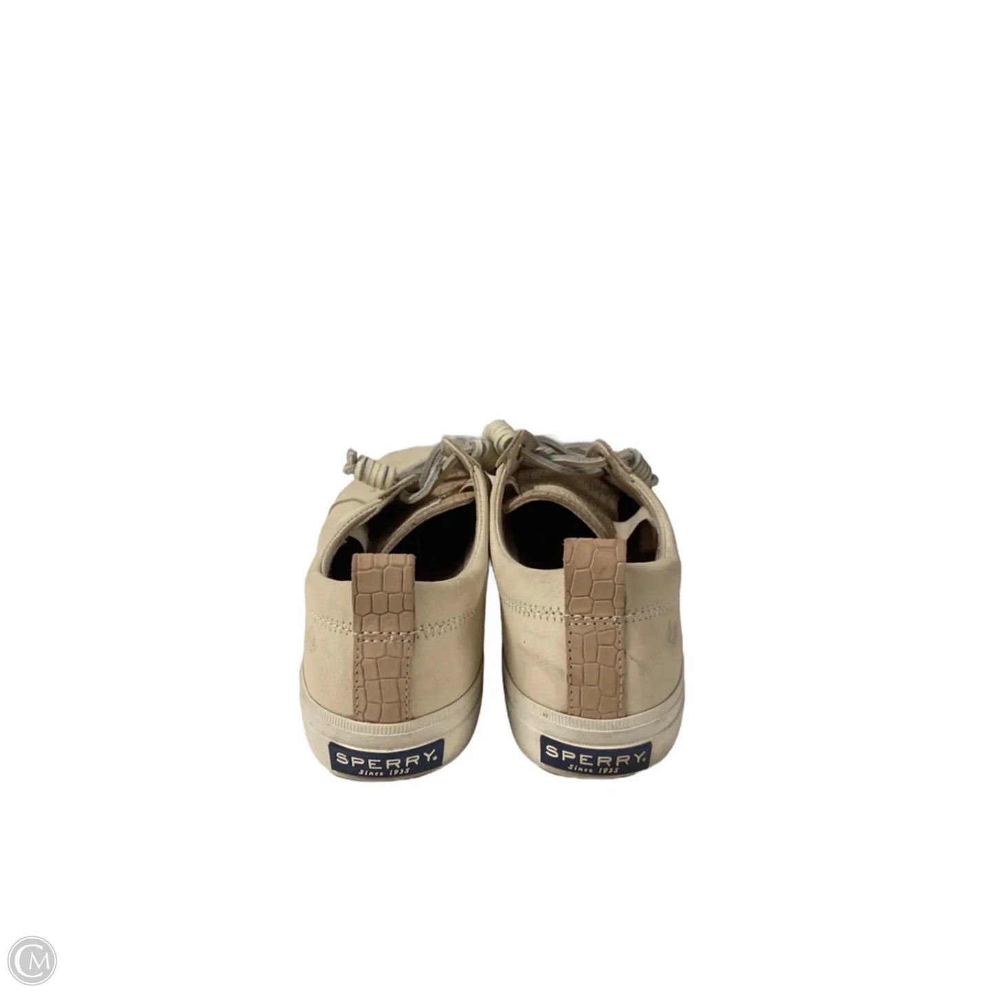 Shoes Sneakers By Sperry In Cream, Size: 7