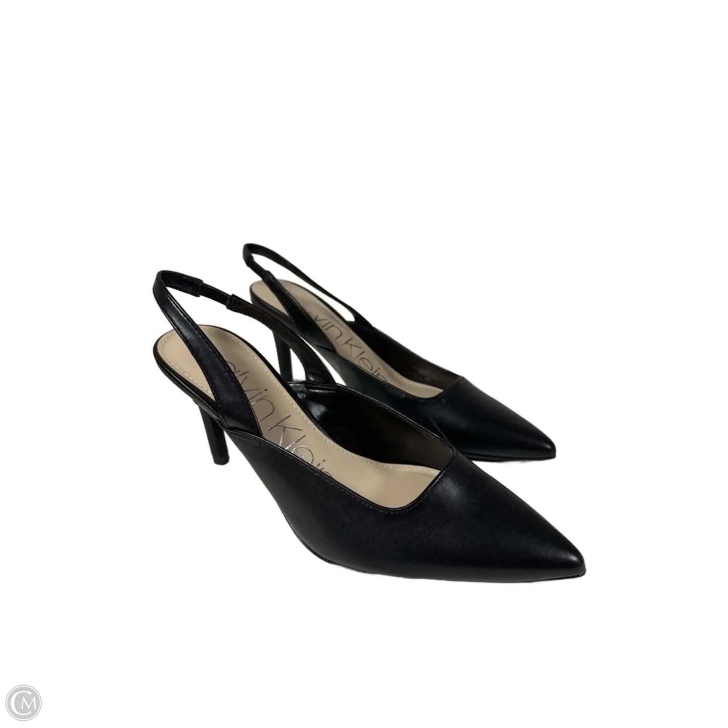 Shoes Heels Stiletto By Calvin Klein In Black, Size: 8