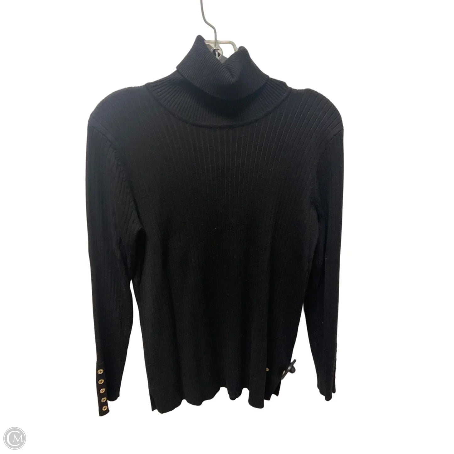 Sweater By Calvin Klein In Black, Size: S