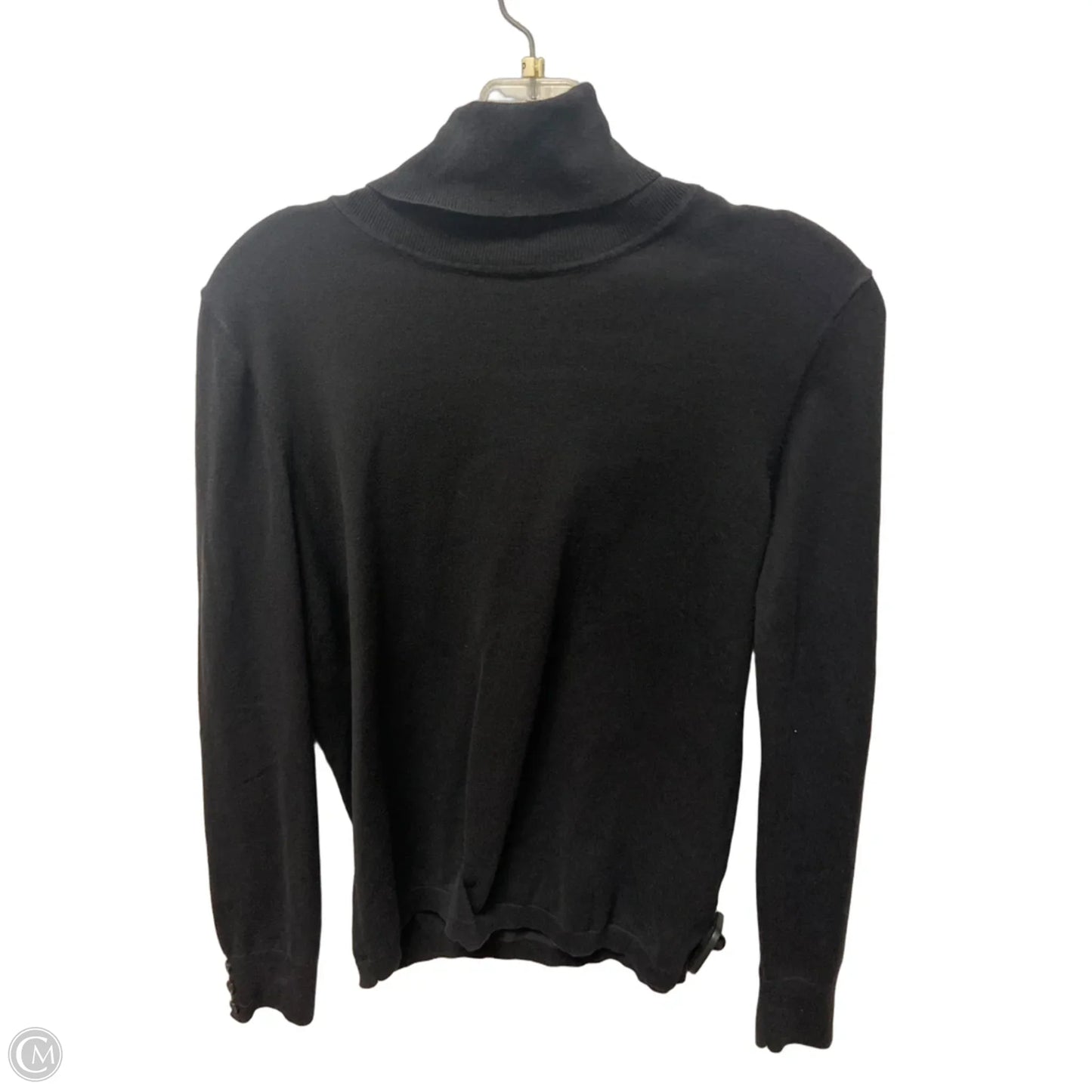 Sweater By Talbots In Black, Size: M