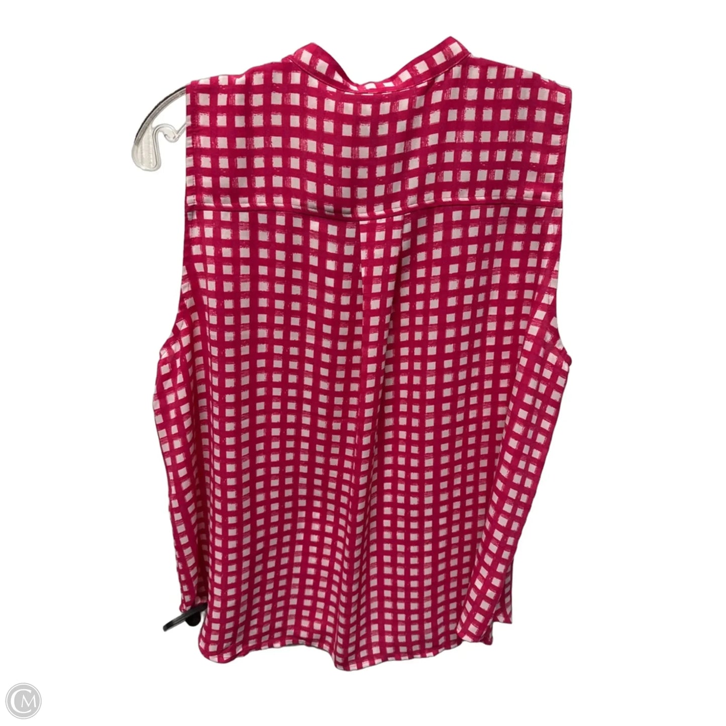 Top Sleeveless By Ann Taylor In Pink, Size: M