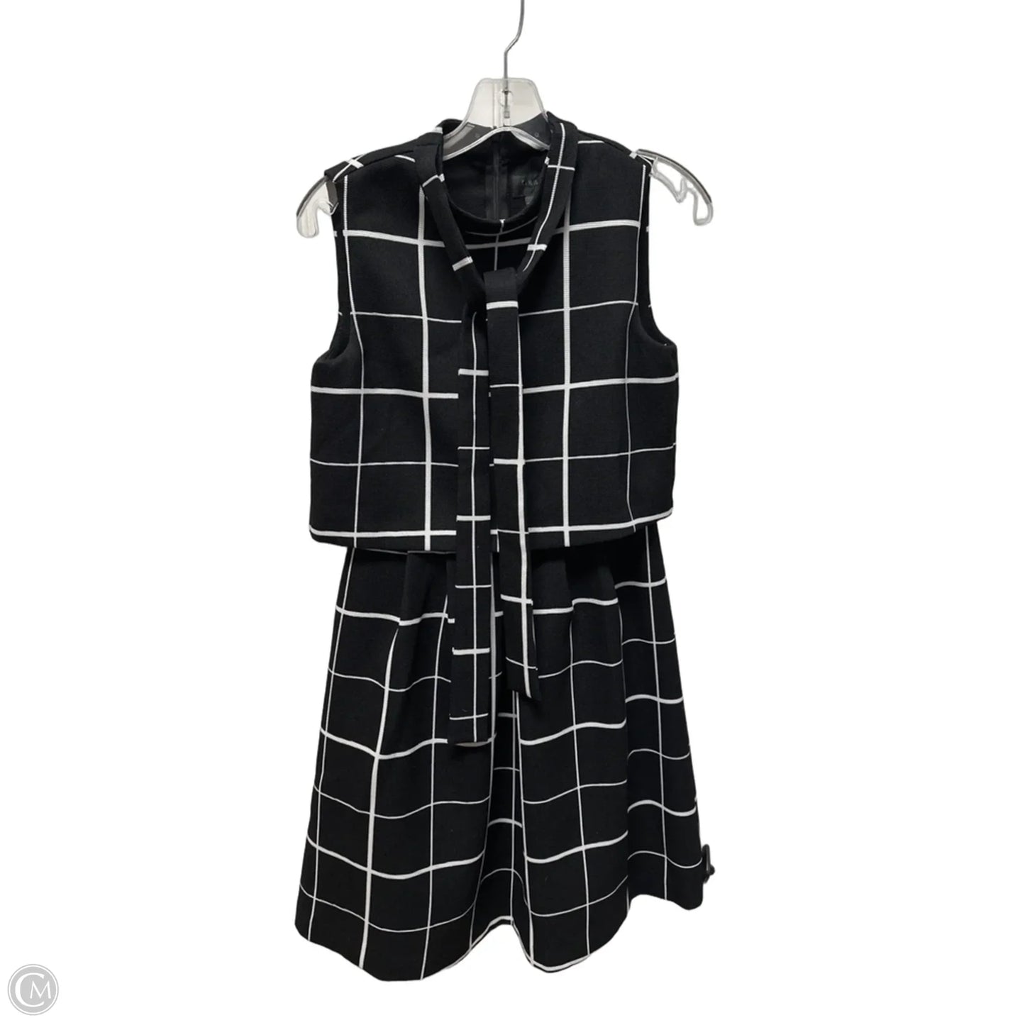 Dress Work By Gracia In Black & White, Size: S