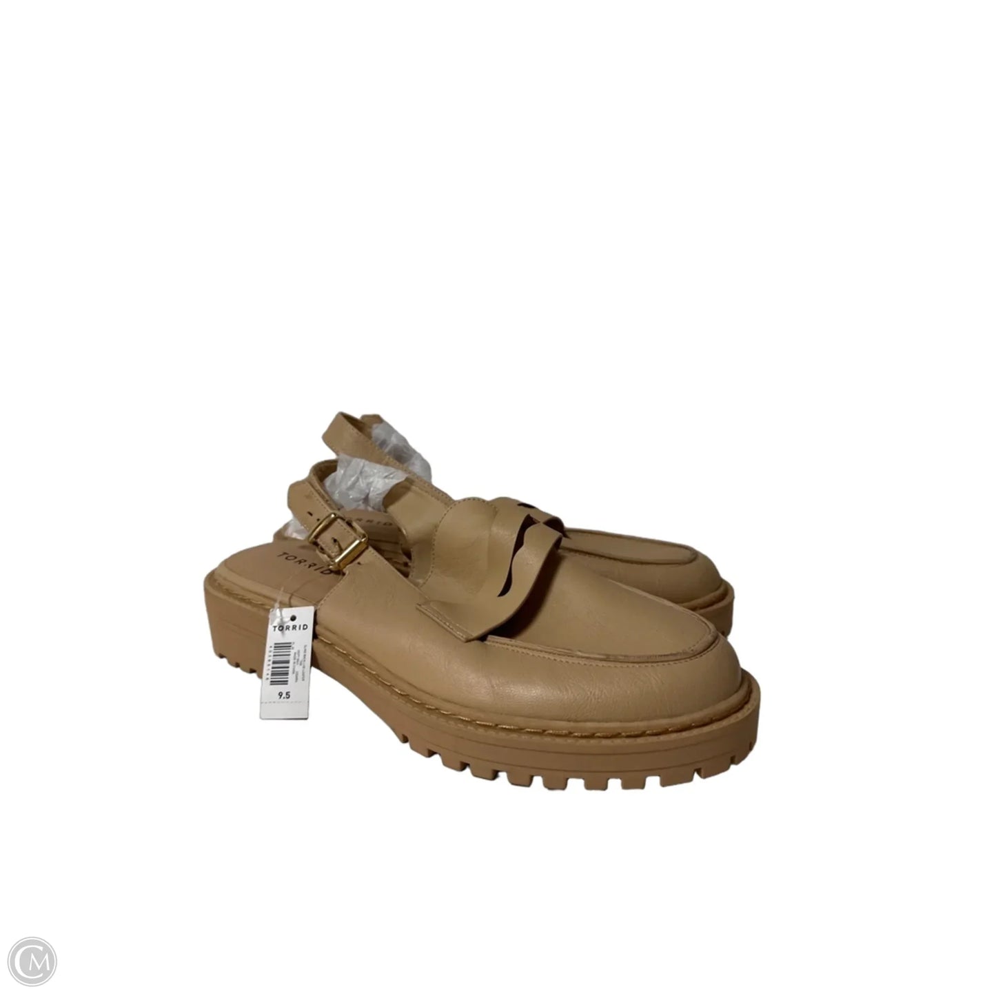 Shoes Flats By Torrid In Beige, Size: 9.5