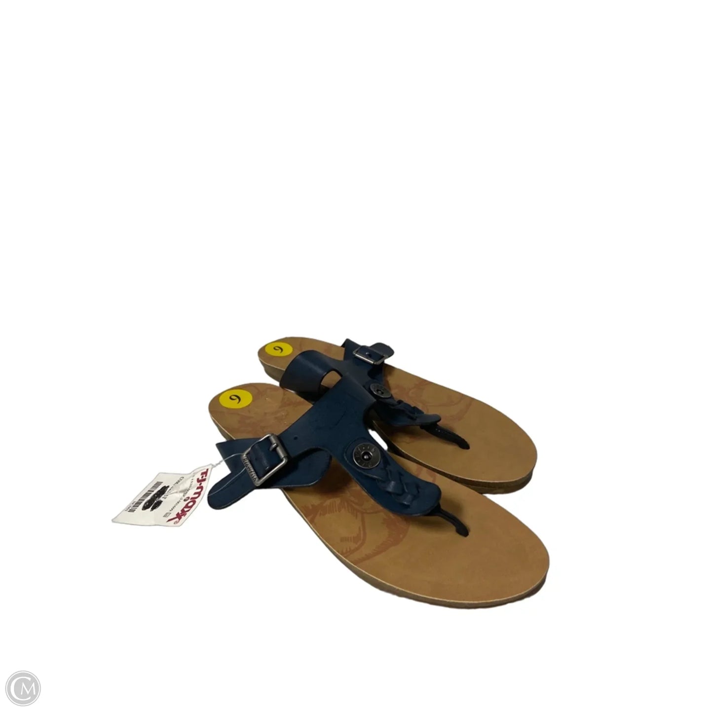 Sandals Flats By Blowfish In Navy, Size: 9