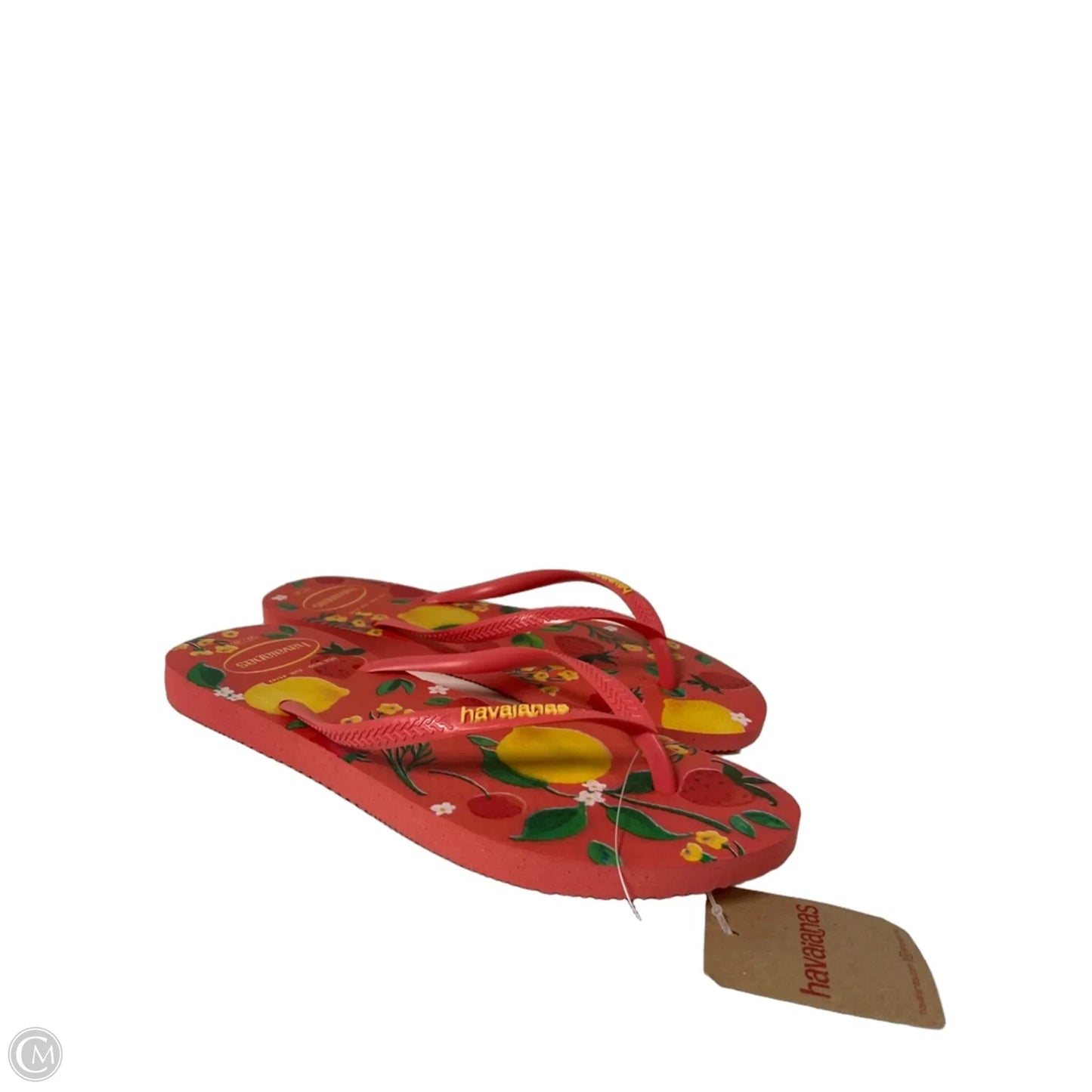 Sandals Flip Flops By Havaianas In Coral, Size: 9