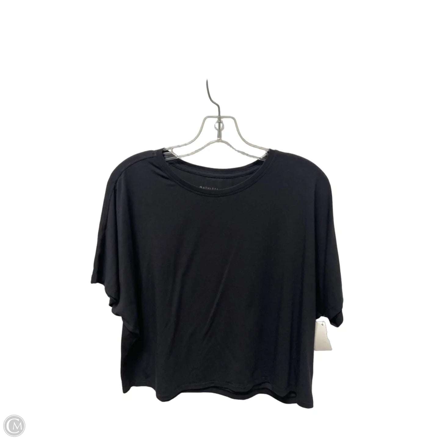 Top Short Sleeve By Athleta In Grey, Size: S