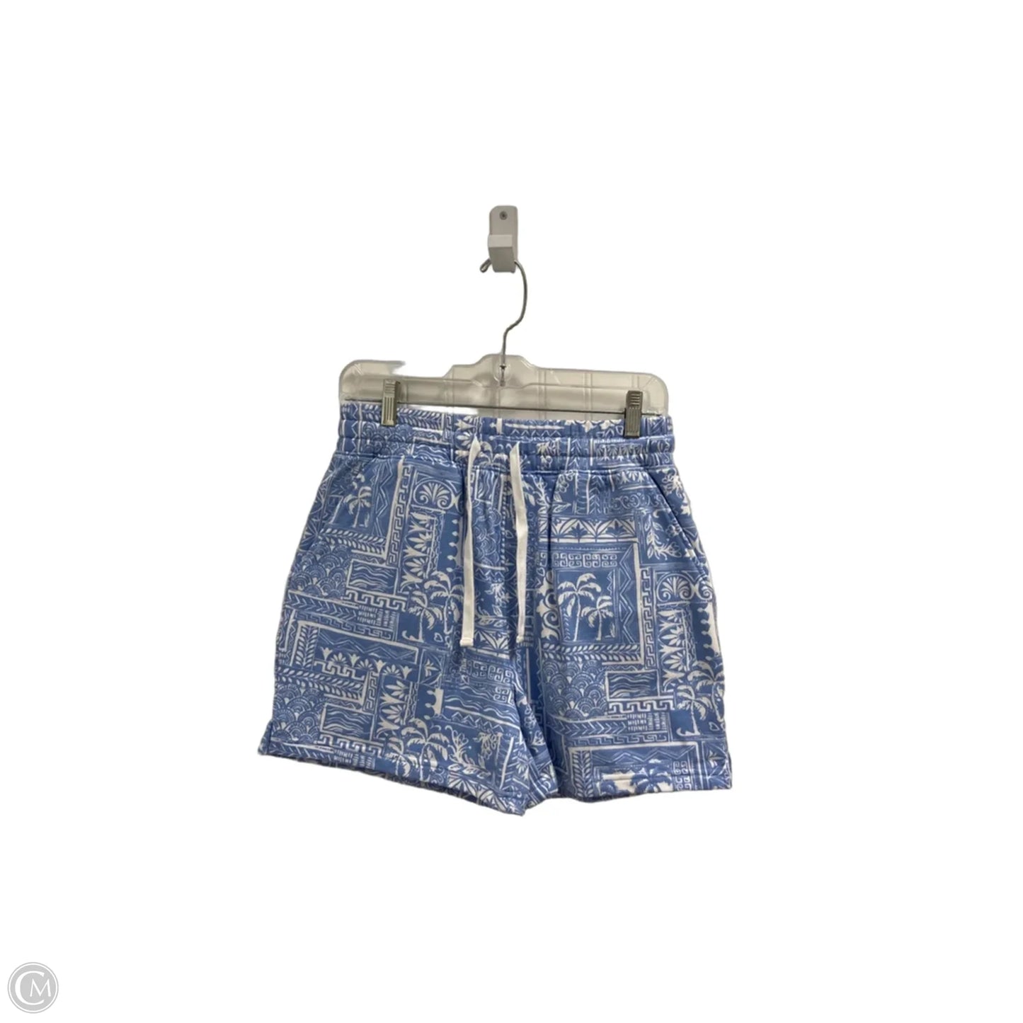 Shorts By Reel Legends In Blue & White, Size: S