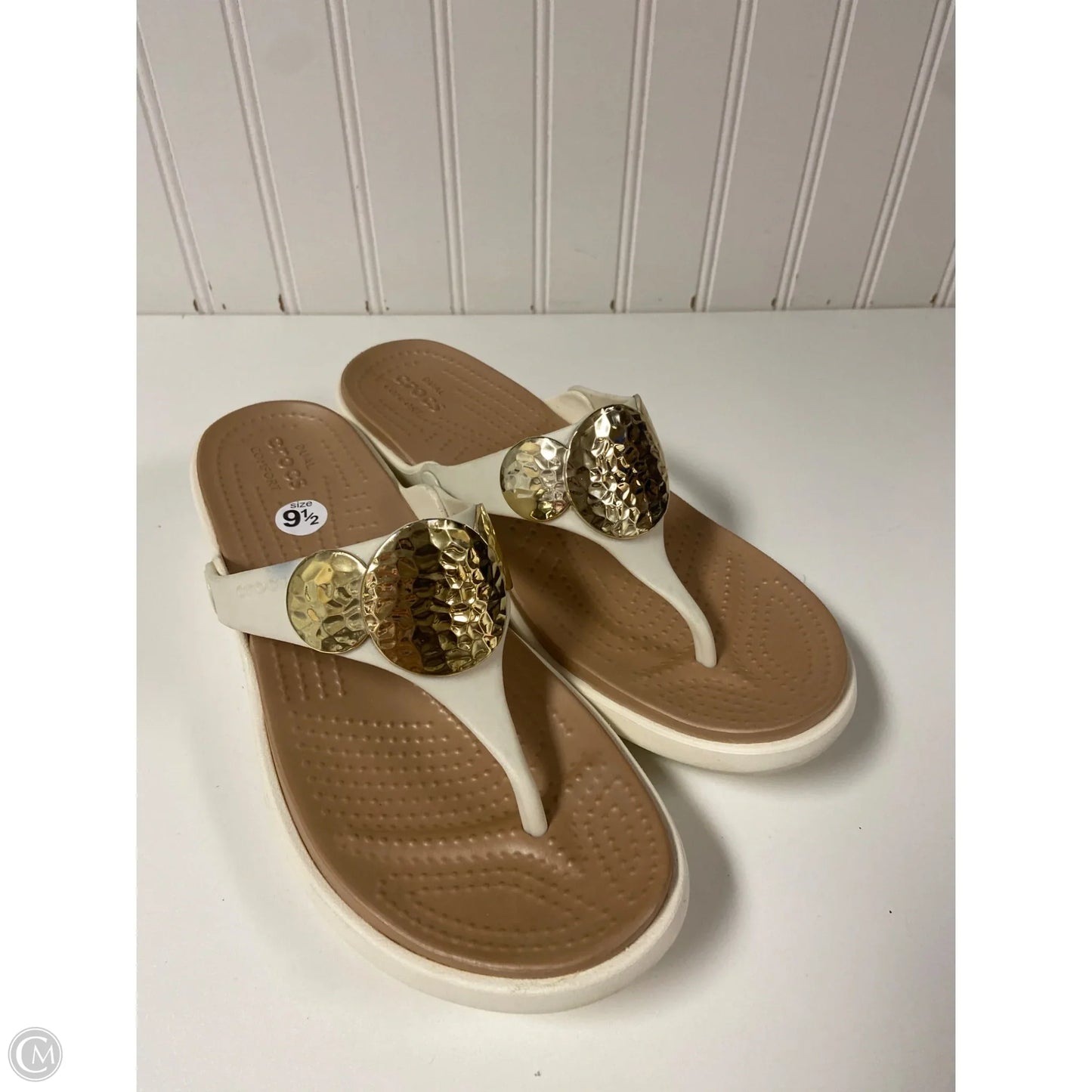 Shoes Sneakers By Joy In Grey & Pink, Size: 9.5
