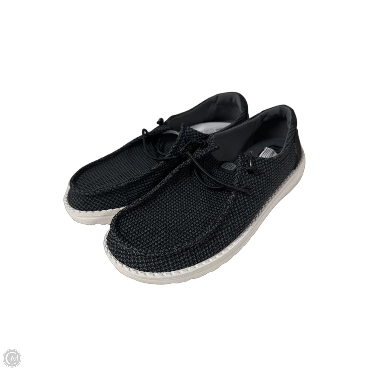 Shoes Flats By Hey Dude In Grey, Size: 8