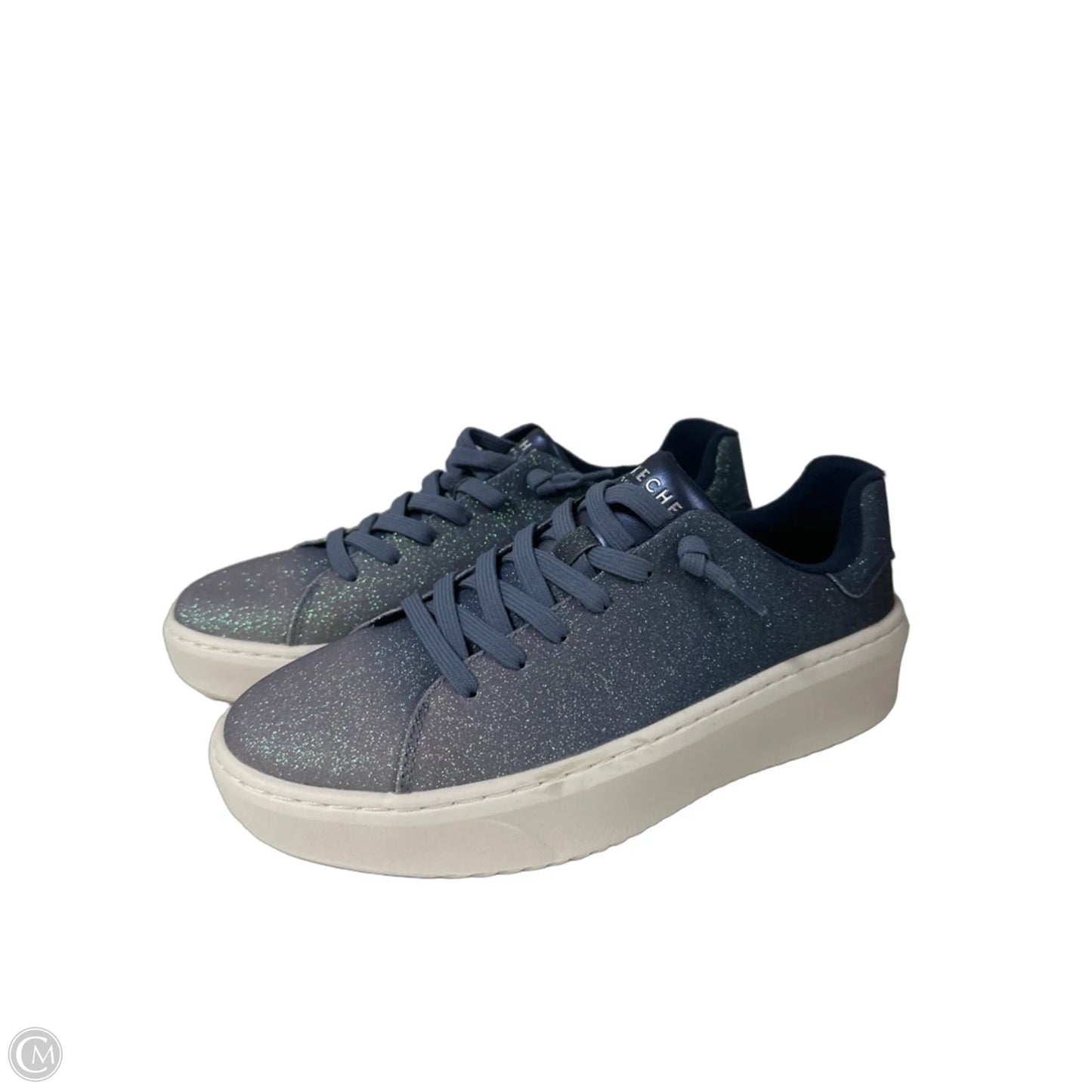 Shoes Sneakers By Skechers In Blue, Size: 9