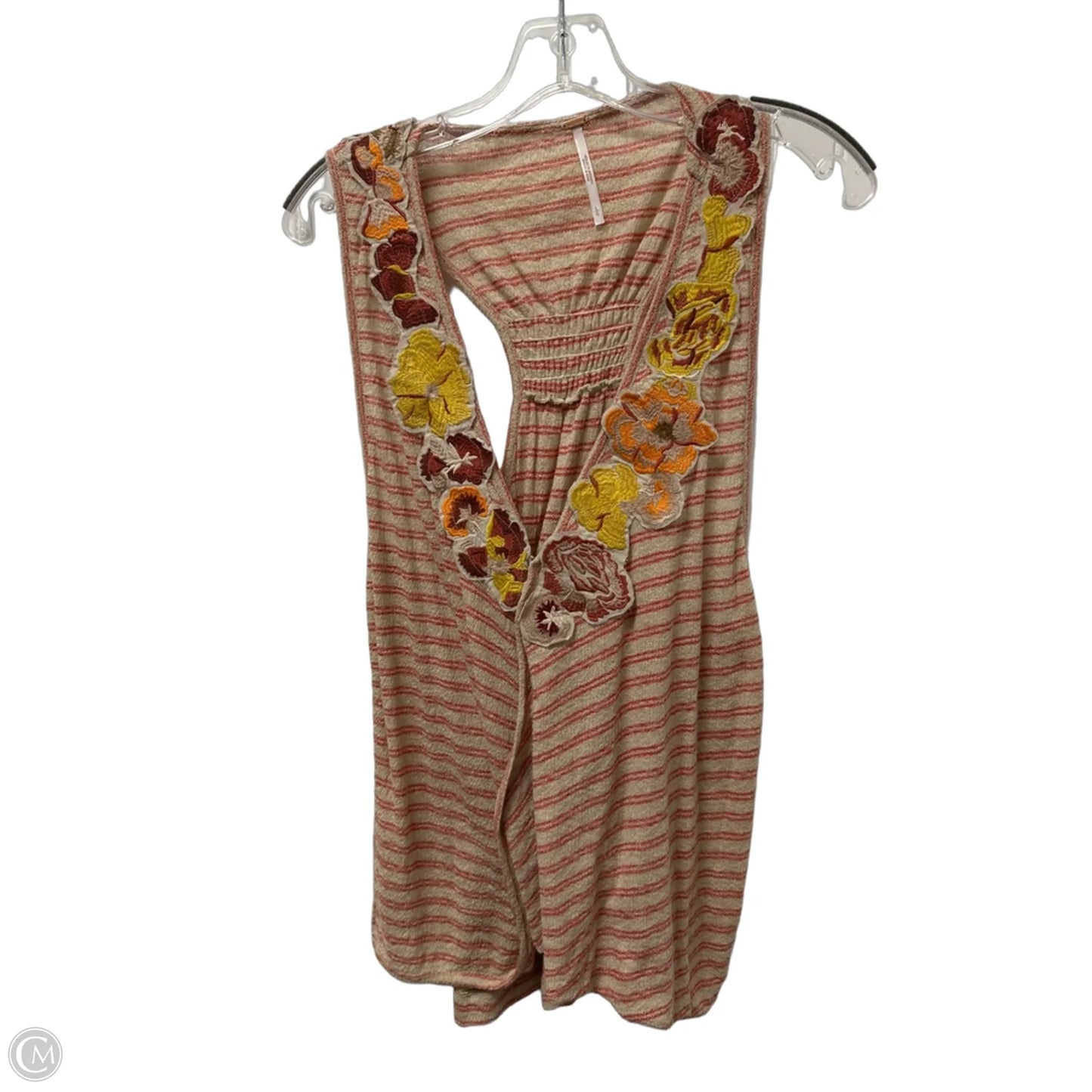 Top Sleeveless By Free People In Beige, Size: L