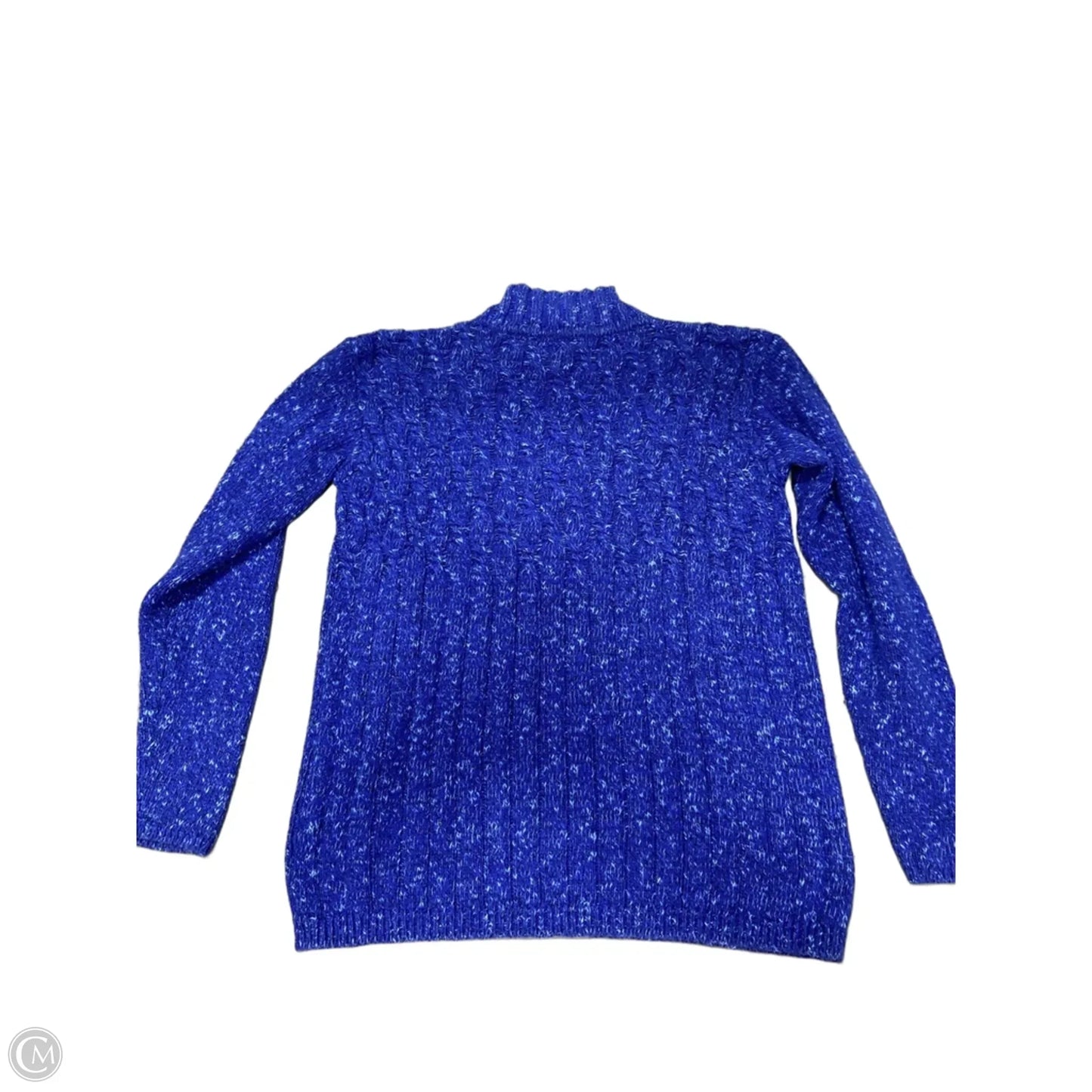 Sweater By Liz Claiborne In Blue, Size: S