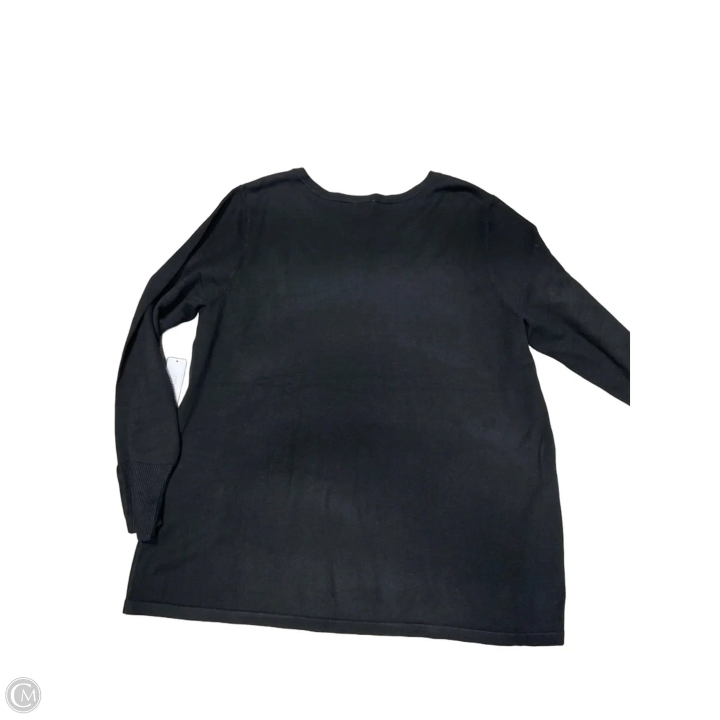 Sweater By Chicos In Black, Size: Xl