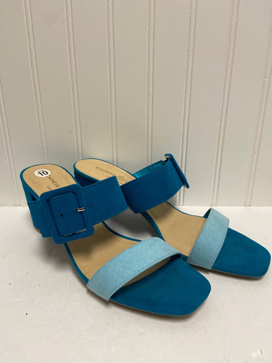 Sandals Heels Block By Chinese Laundry  Size: 10