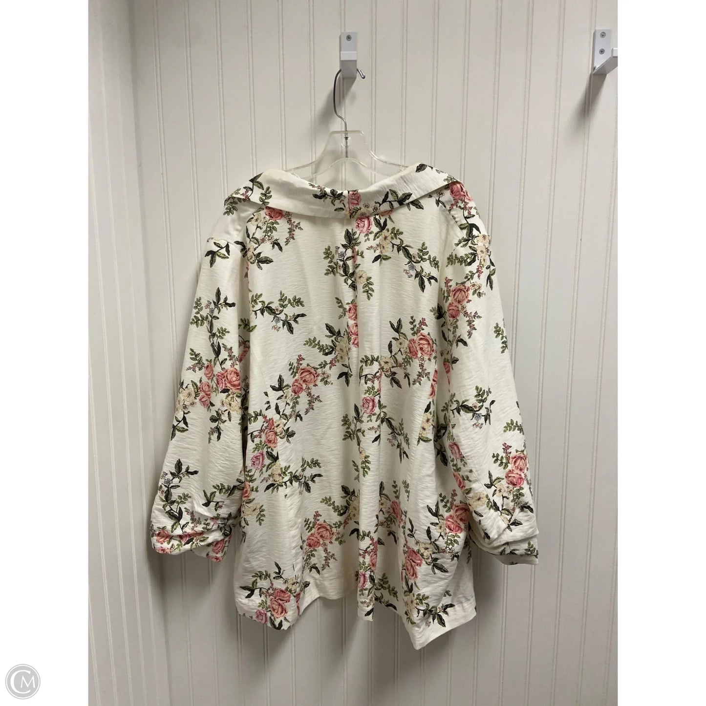 Blazer By Lc Lauren Conrad In White, Size: 2x