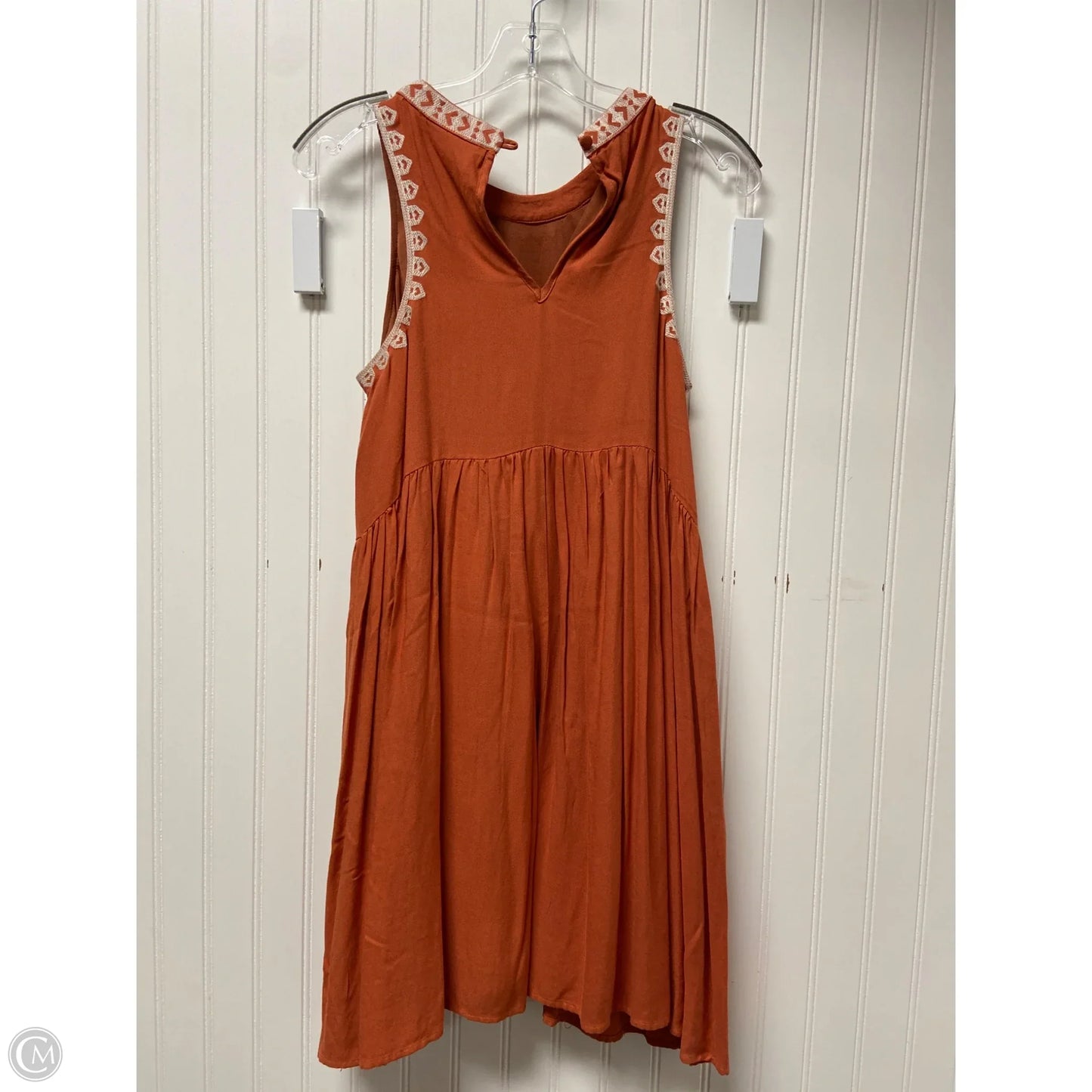 Dress Casual Short By Alya In Orange, Size: S