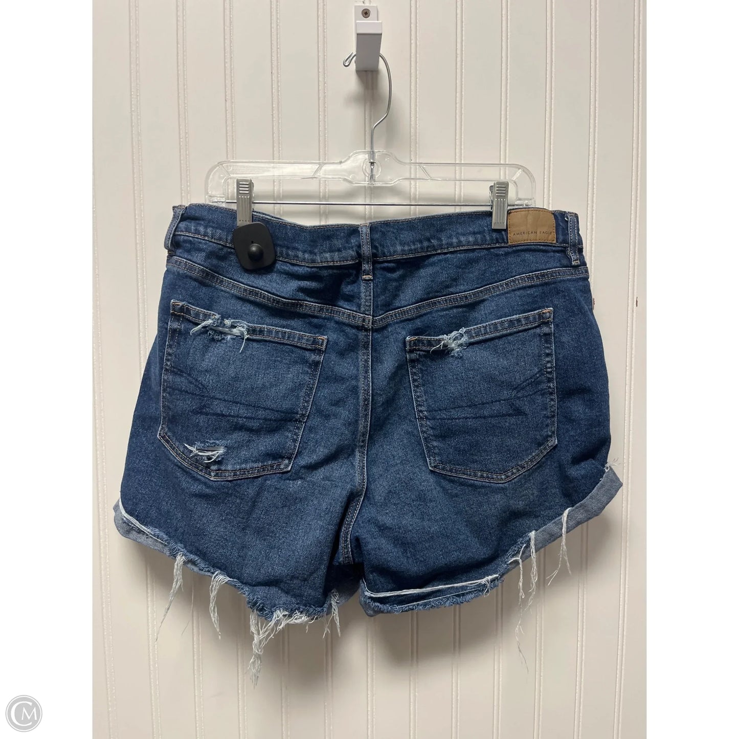 Shorts By American Eagle In Blue Denim, Size: 16