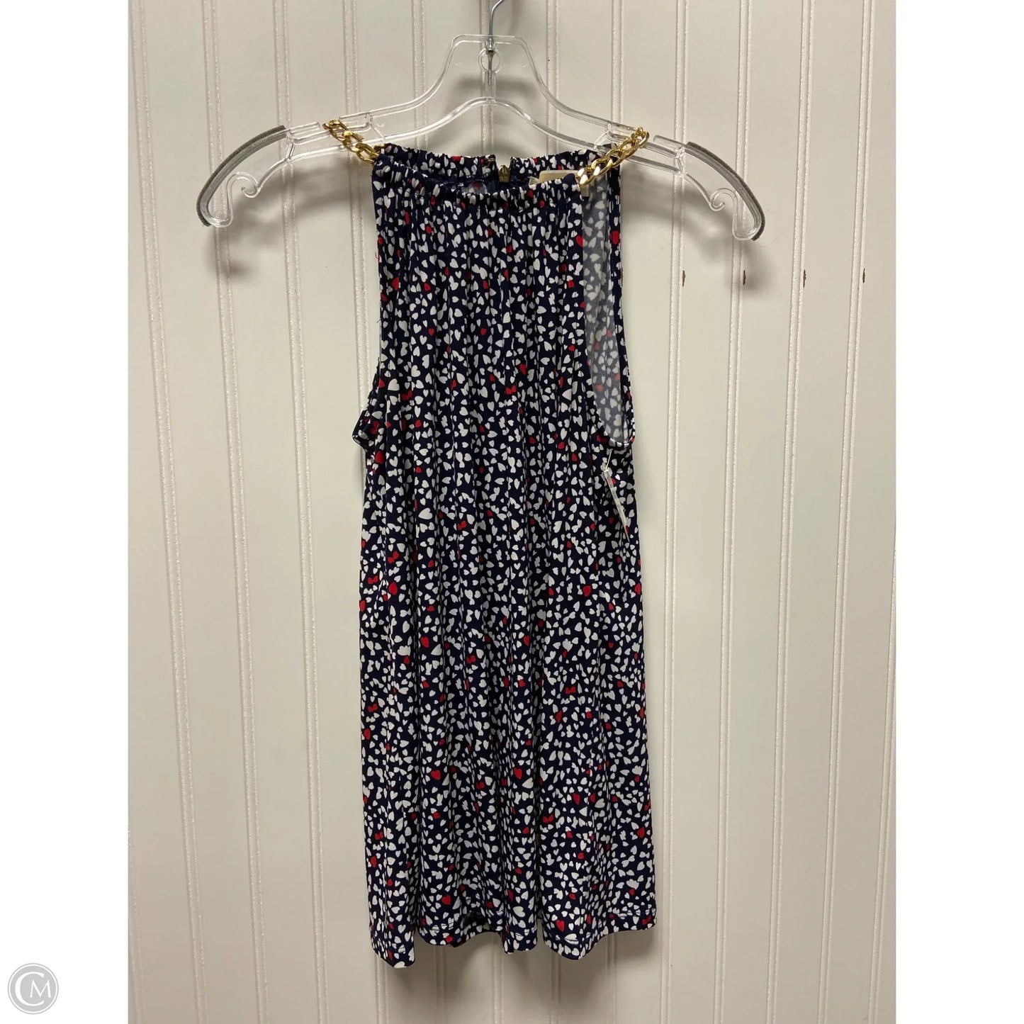Top Sleeveless By Michael By Michael Kors In Navy, Size: S