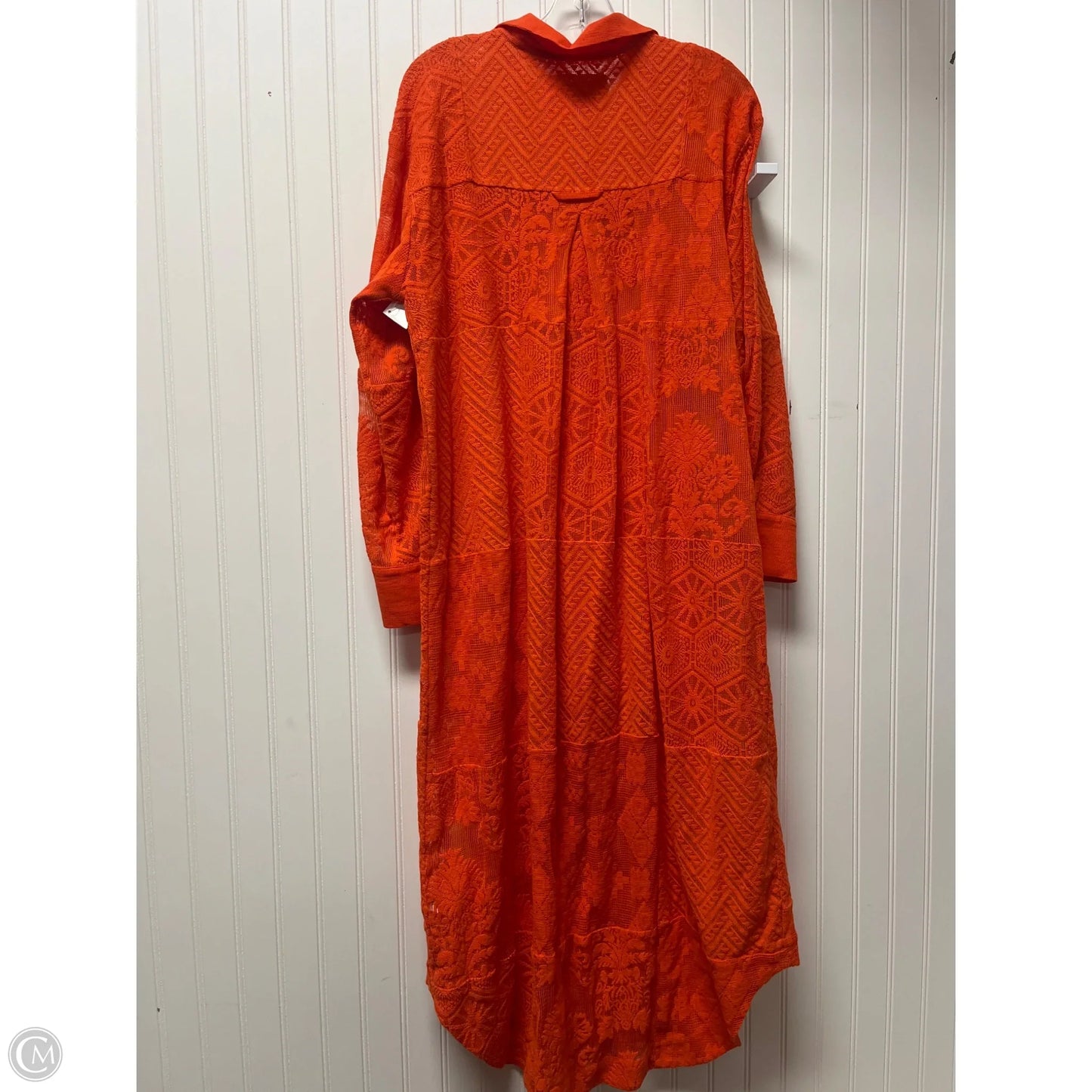 Dress Casual Maxi By Maeve In Orange, Size: M