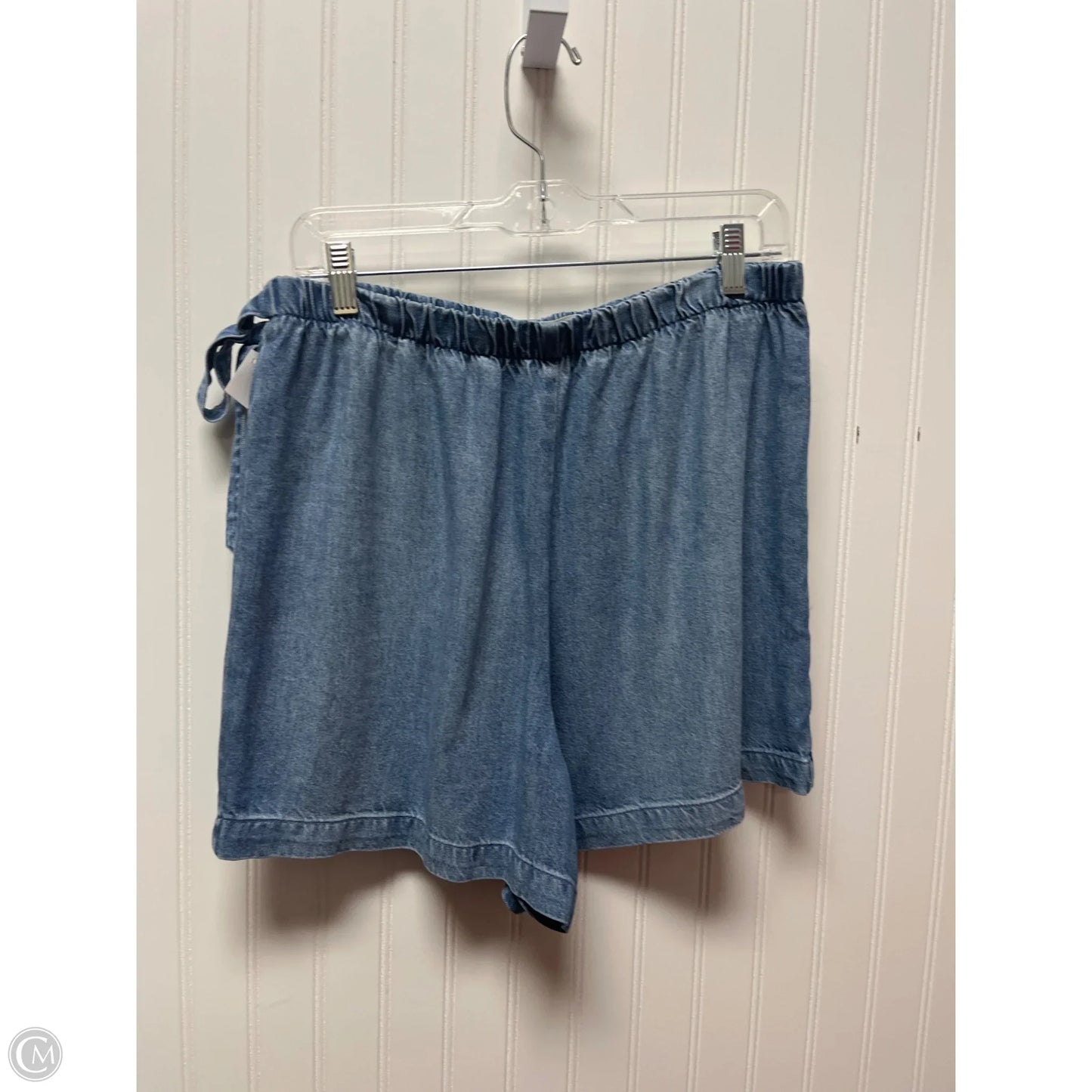 Skort By Cloth & Stone In Blue Denim, Size: 8