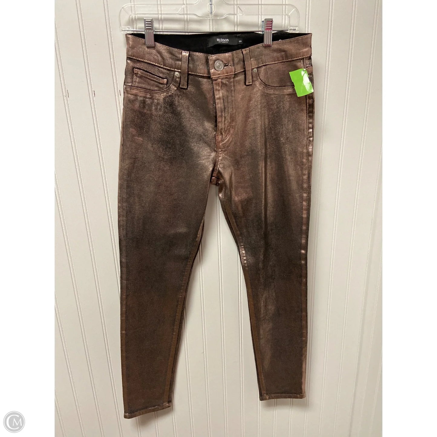 Jeans Skinny By Hudson In Rose Gold, Size: 8