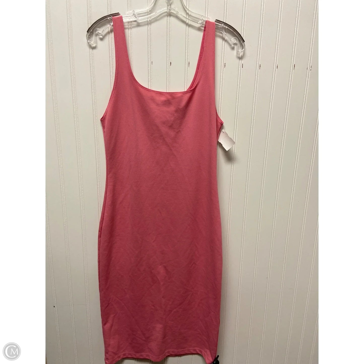 Dress Casual Midi By Zara In Pink, Size: Xl