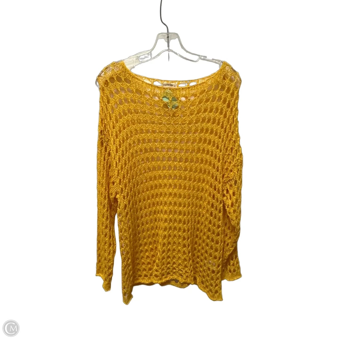 Swimwear Cover-up By Andthewhy In Yellow, Size: M