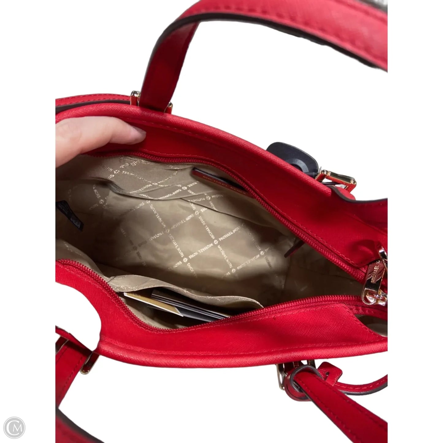 Crossbody Designer By Michael Kors, Size: Small