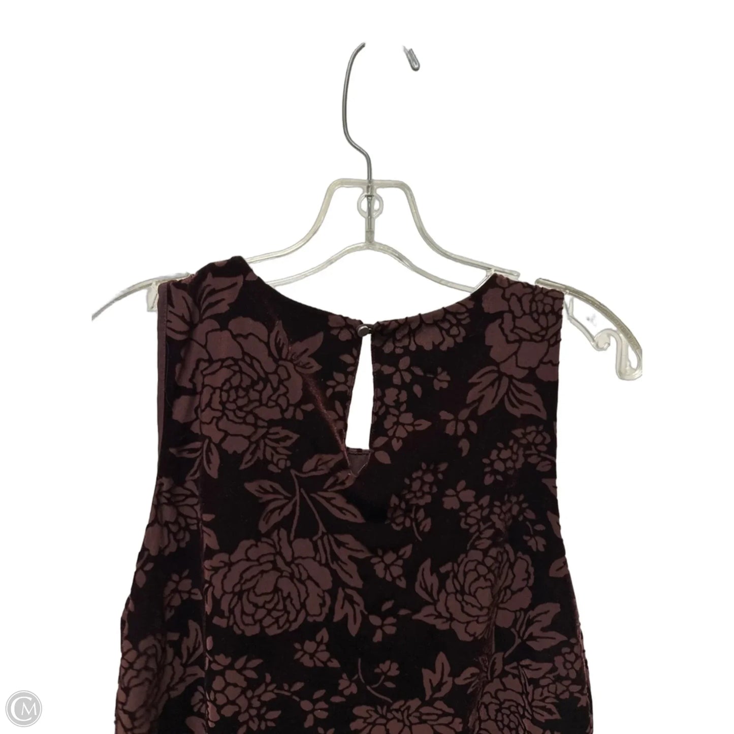 Top Sleeveless By Ann Taylor In Red, Size: S