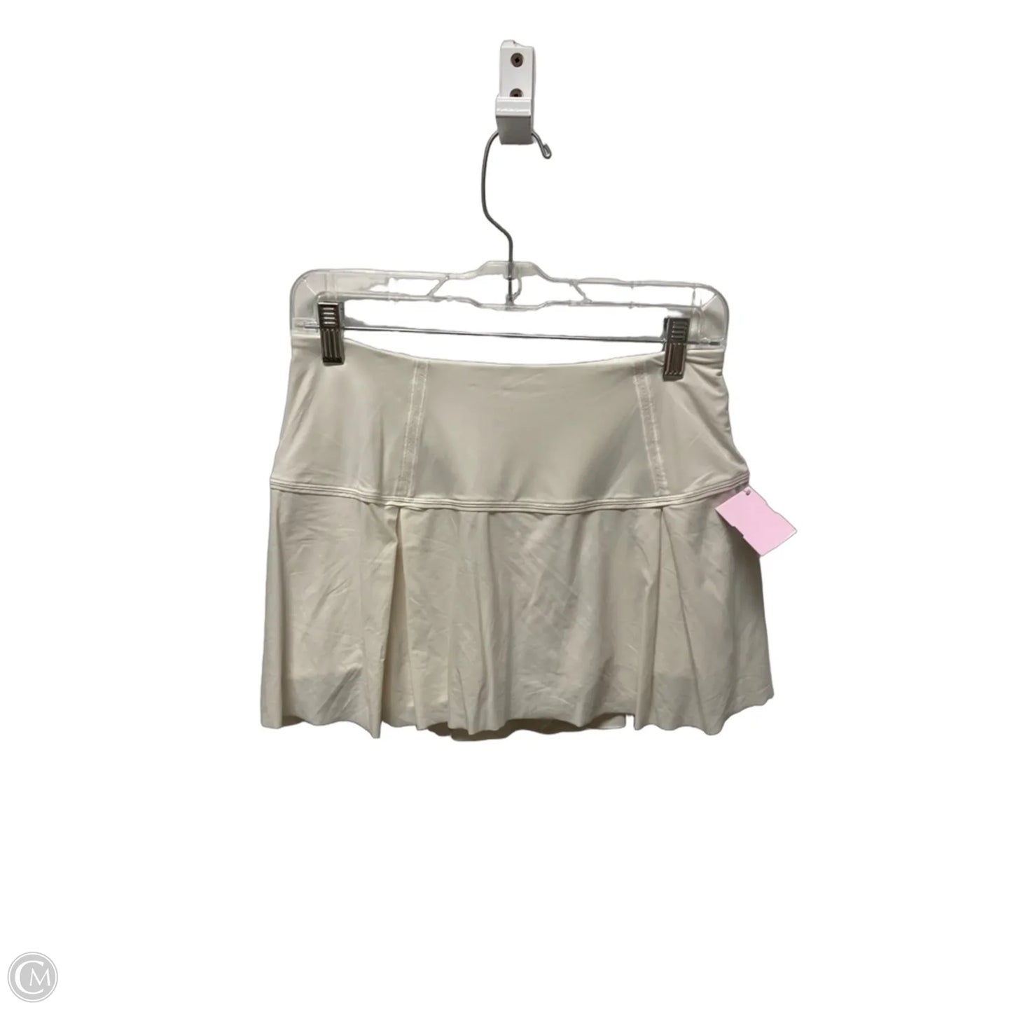 Athletic Skort By Lululemon In White, Size: S