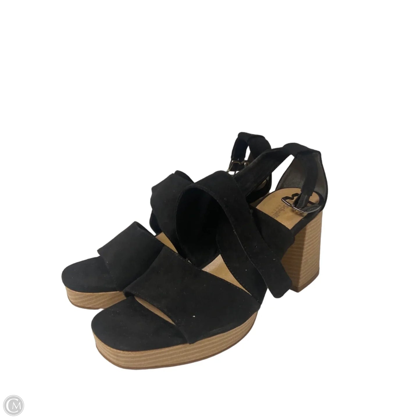 Shoes Heels Block By Dr Scholls In Black, Size: 10
