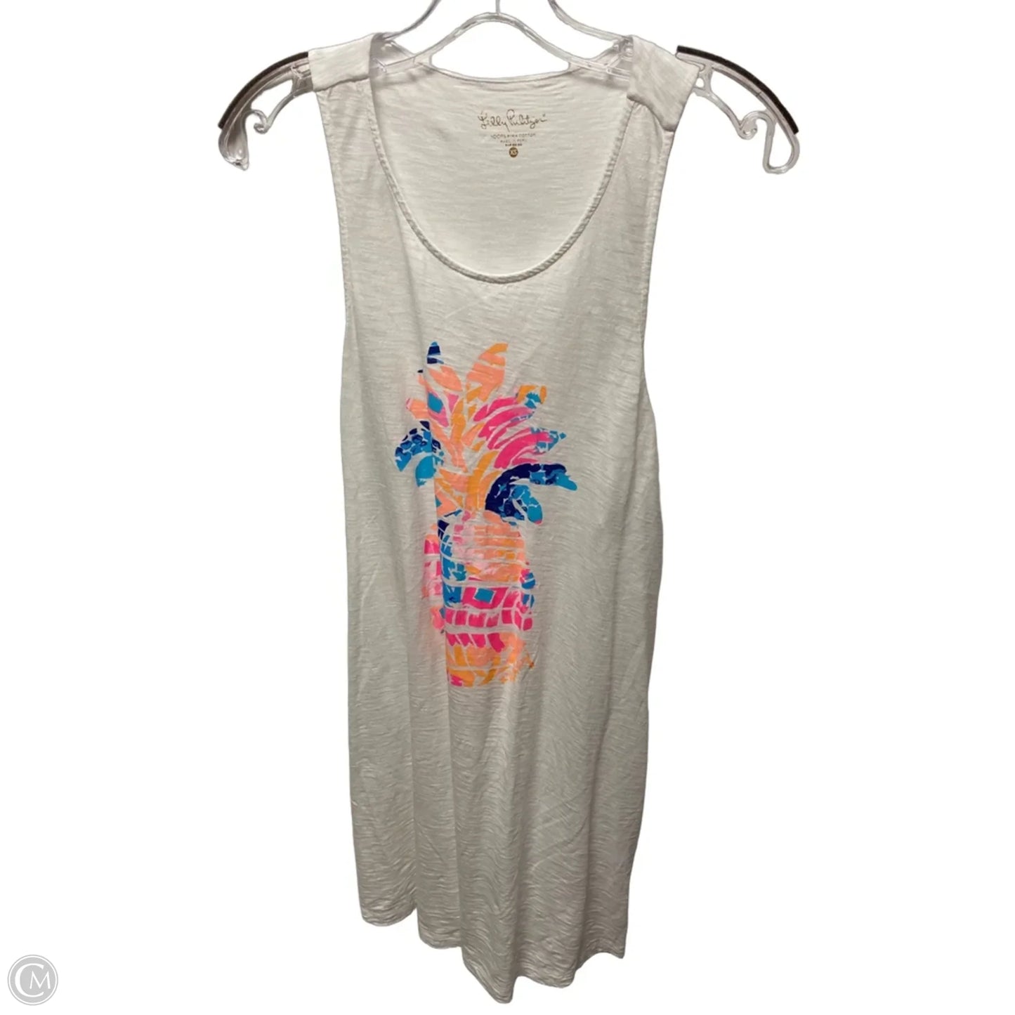 Swimwear Cover-up Designer By Lilly Pulitzer In White, Size: Xs