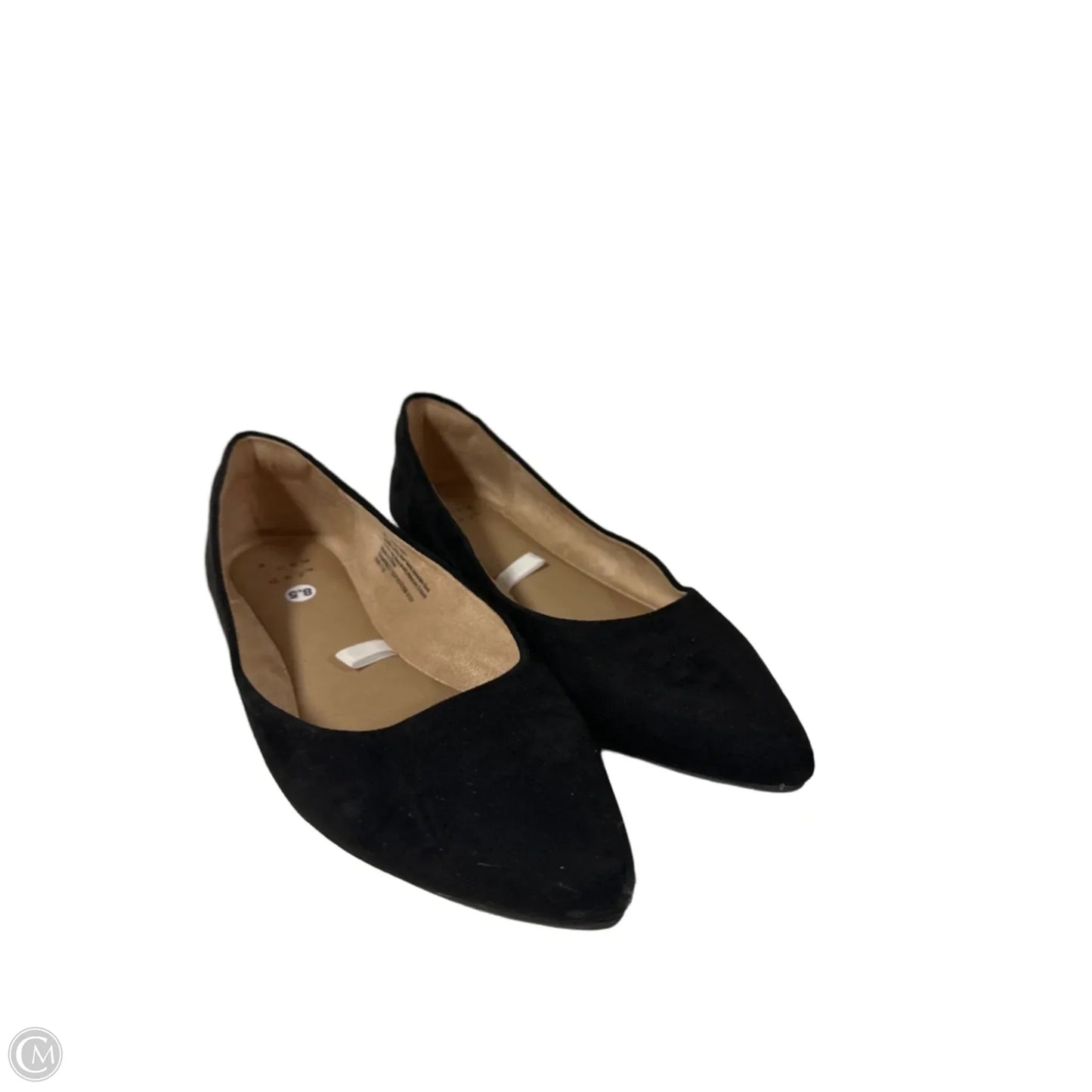 Shoes Flats By A New Day In Black, Size: 8.5