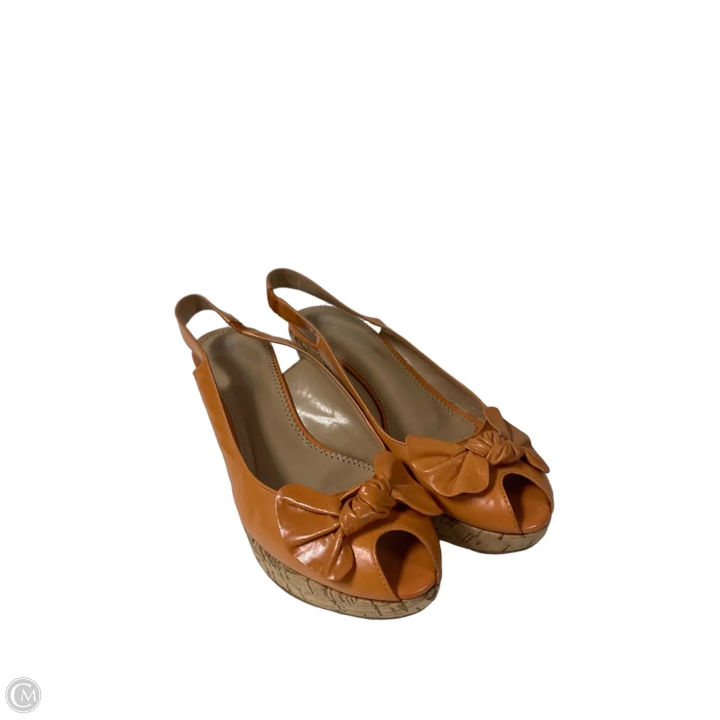 Shoes Heels Platform By Naturalizer In Orange, Size: 8