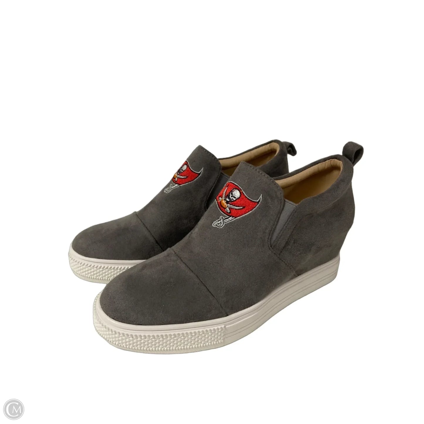 Shoes Athletic By Clothes Mentor In Grey, Size: 9