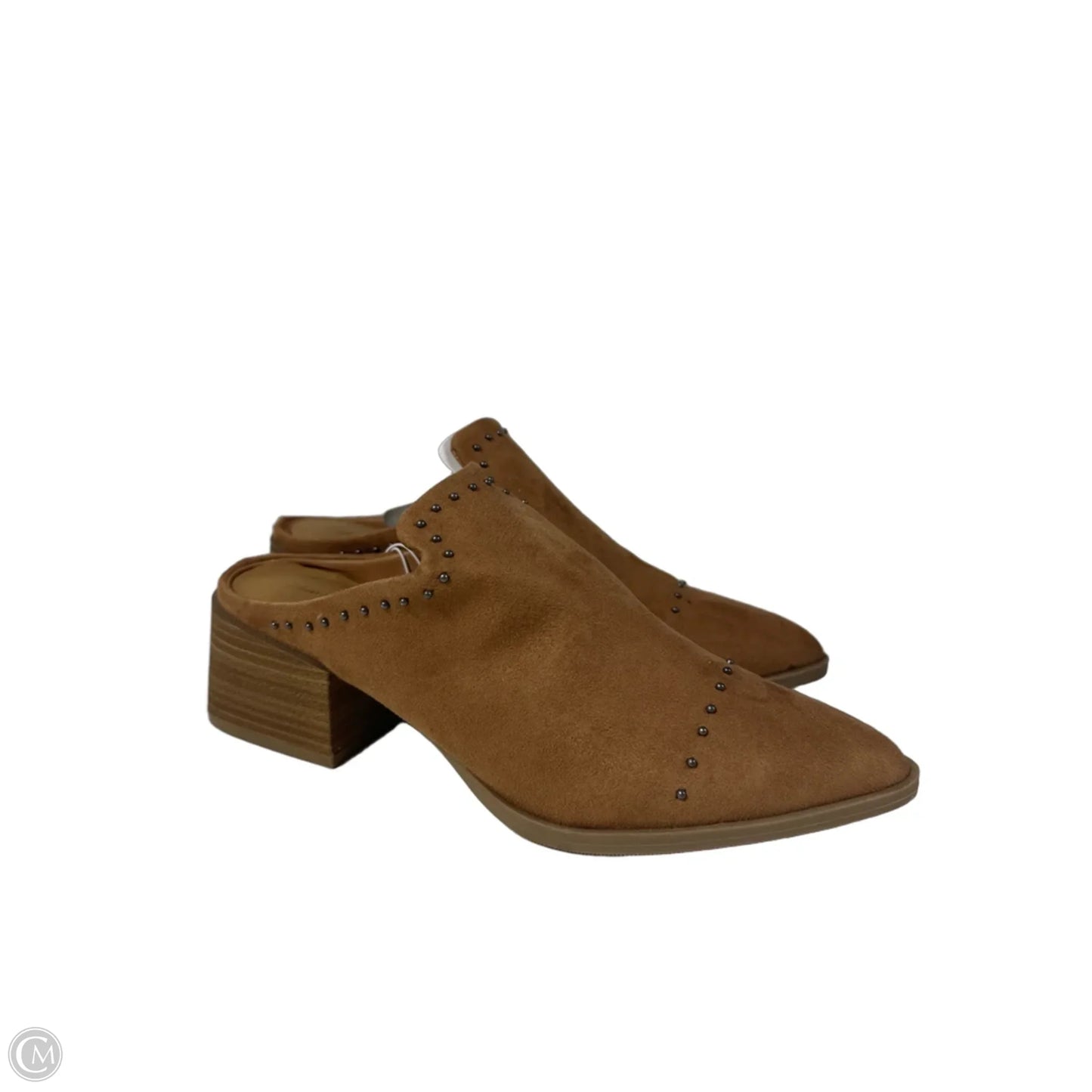 Shoes Heels Block By Universal Thread In Brown, Size: 8