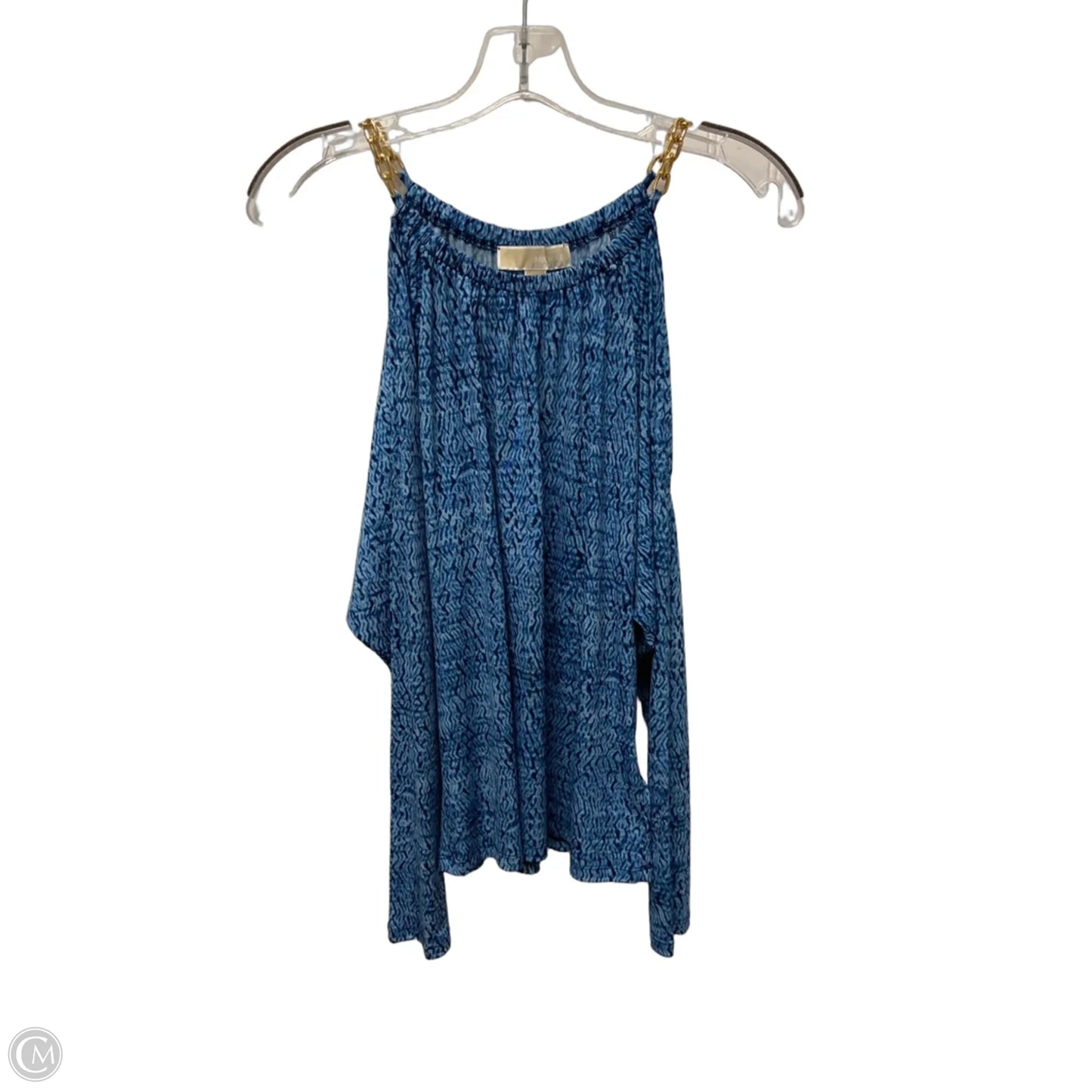 Top Long Sleeve By Michael By Michael Kors In Blue, Size: Xs