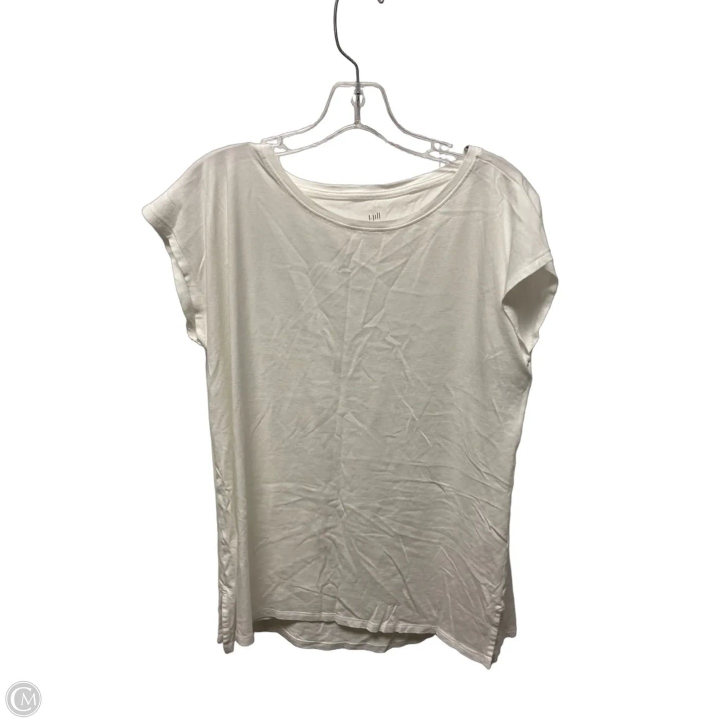 Top Sleeveless By J. Jill In White, Size: L
