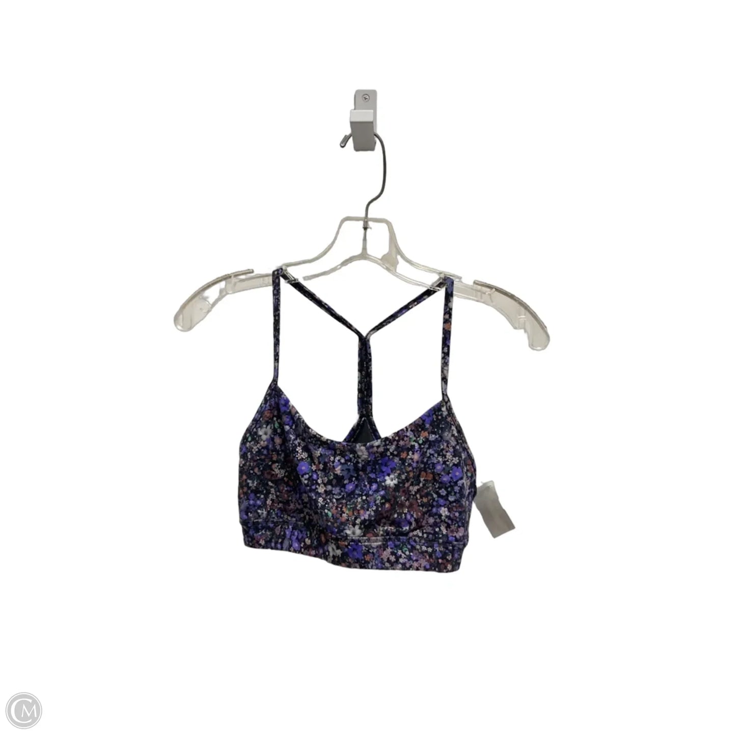 Athletic Bra By Lululemon In Floral Print, Size: Xs