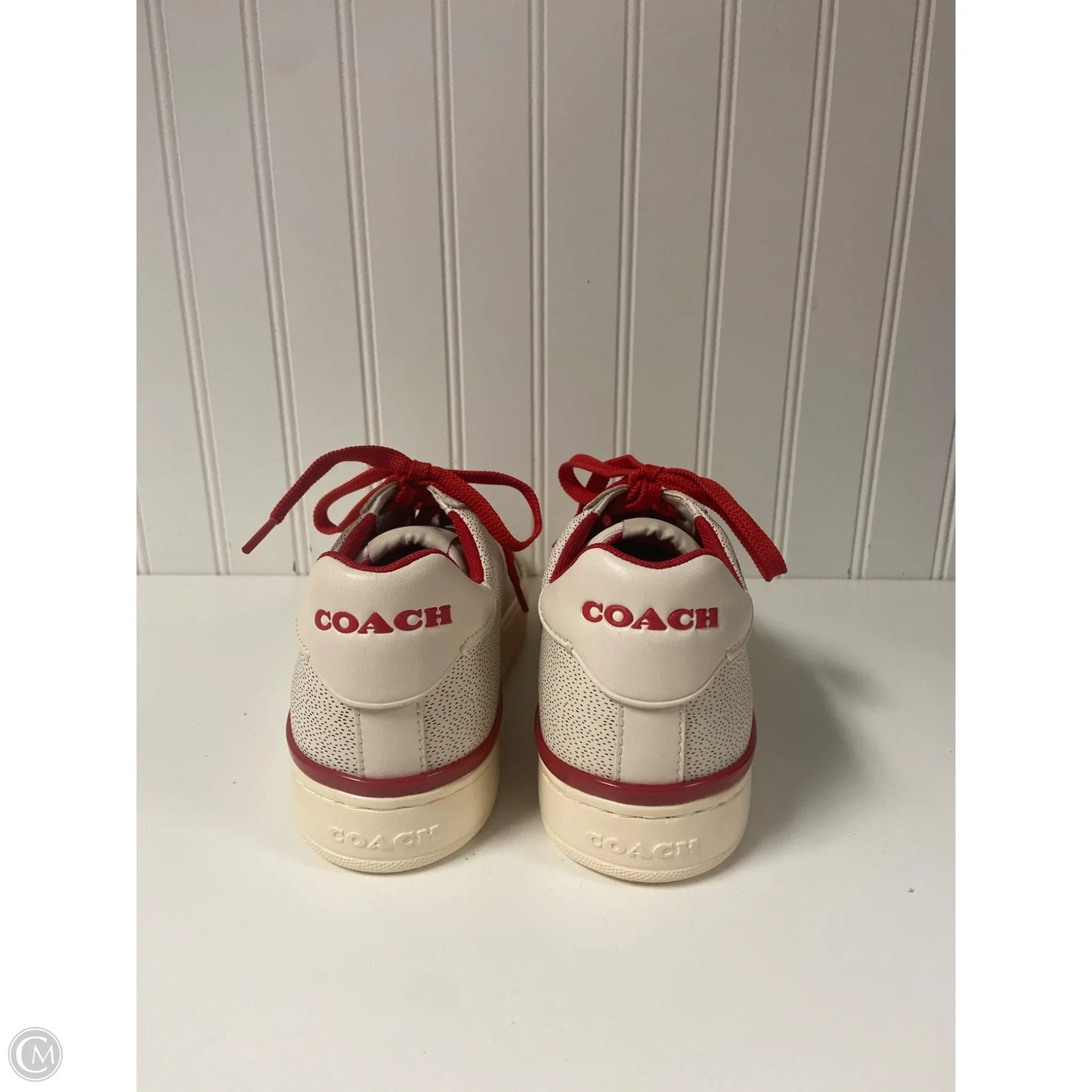 Shoes Designer By Coach In Red, Size: 9