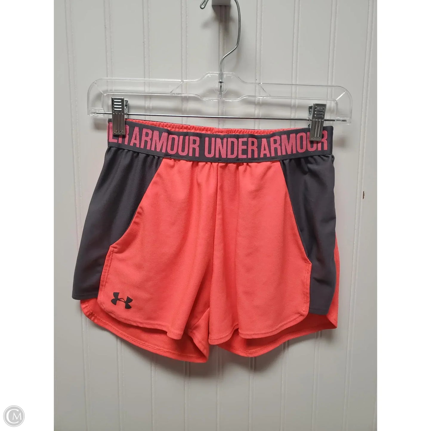 Athletic Shorts By Under Armour In Pink, Size: S