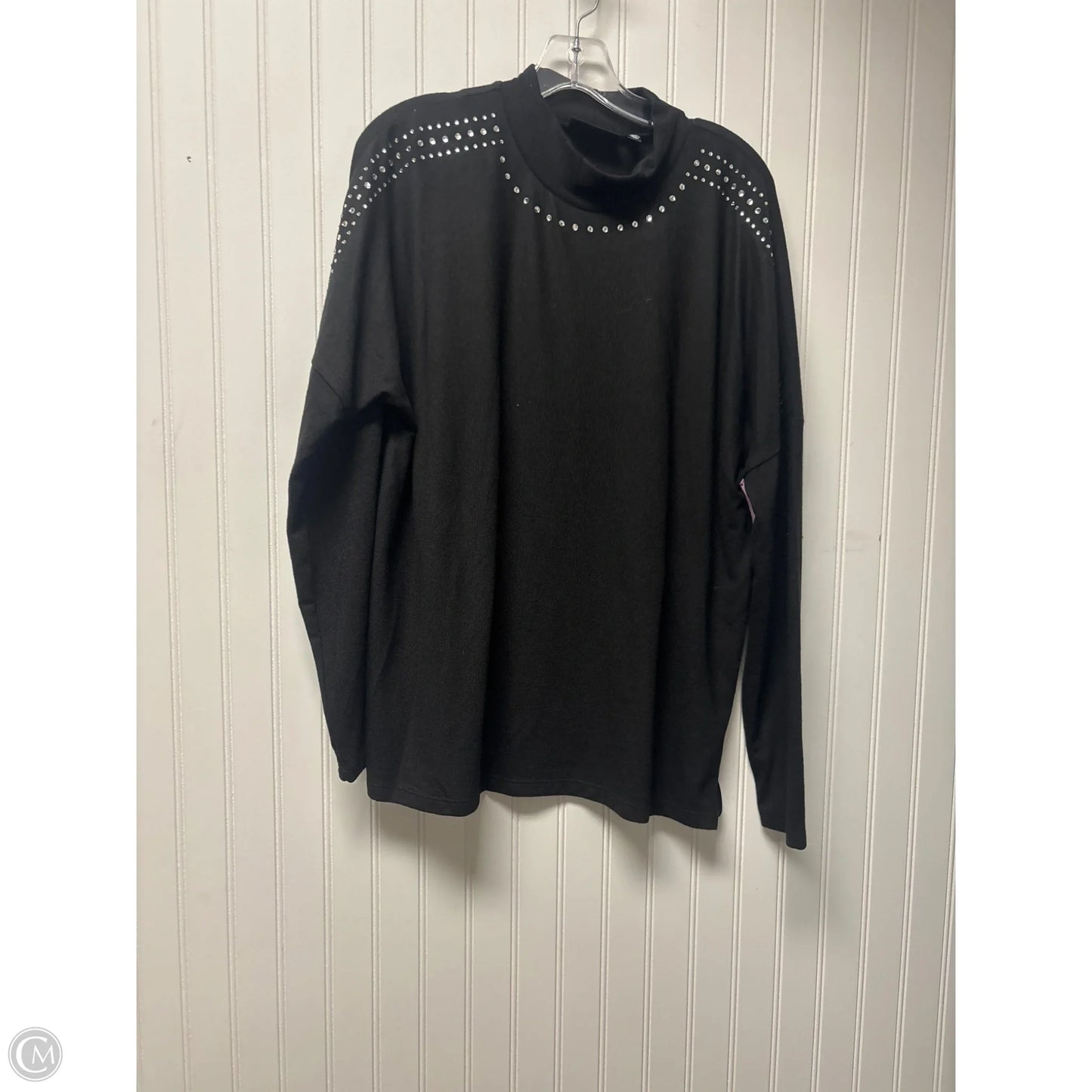 Sweater By Clothes Mentor In Black, Size: Xl