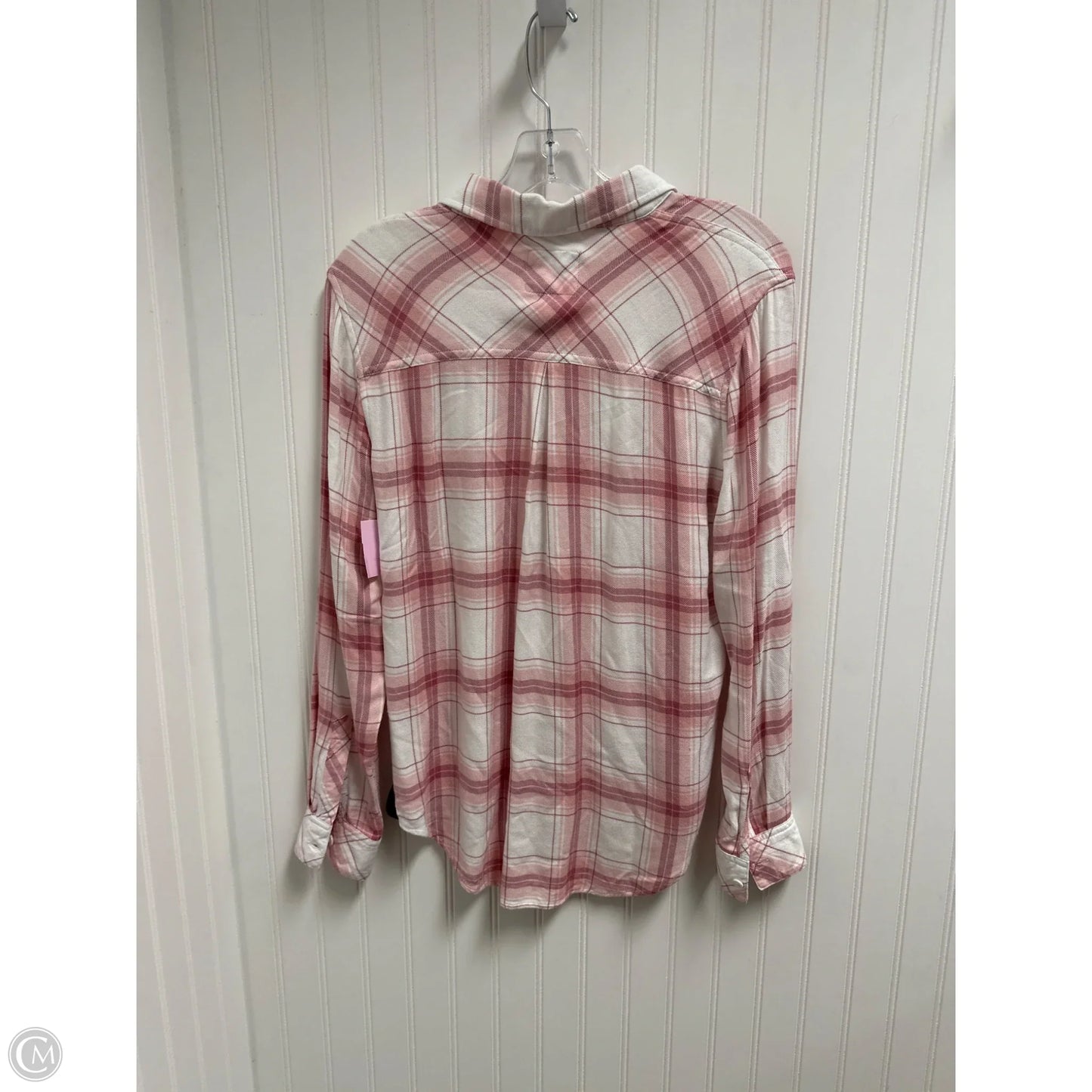 Top Long Sleeve By Rails In Pink, Size: Xs