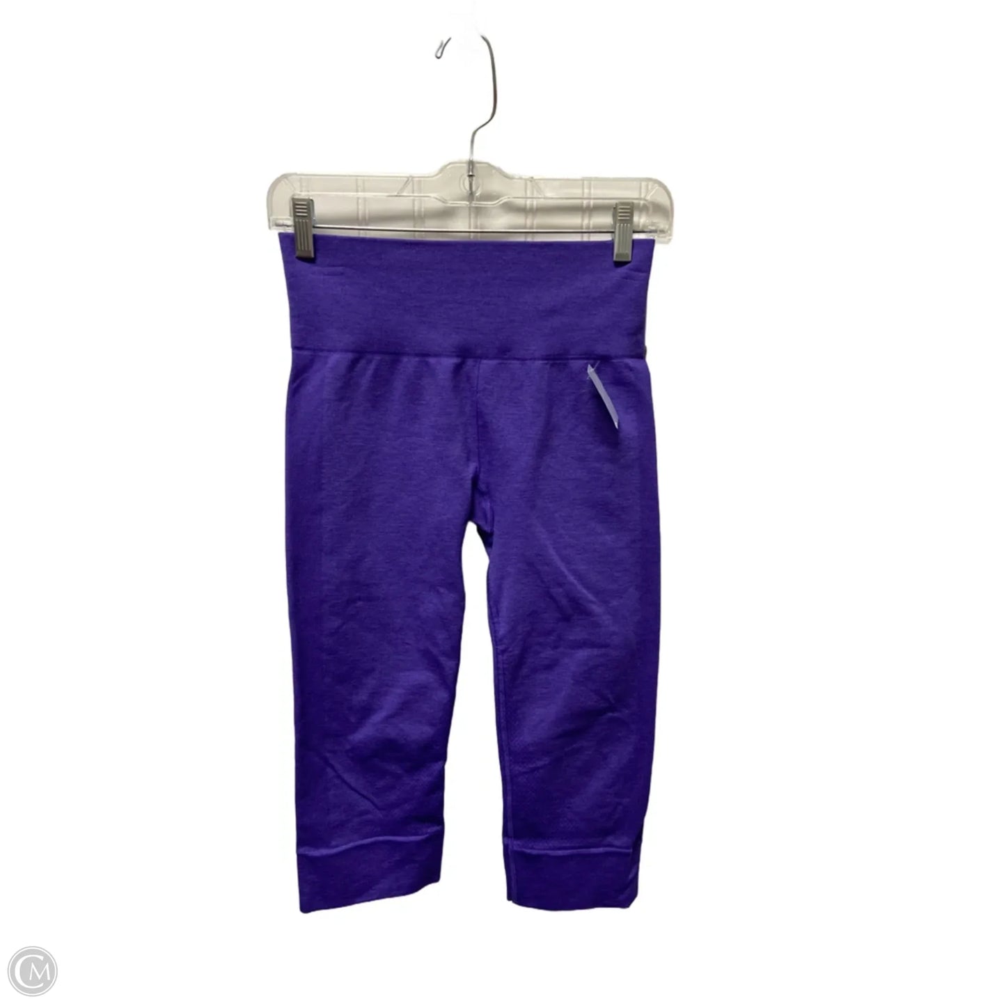 Athletic Capris By Lululemon In Purple, Size: 4