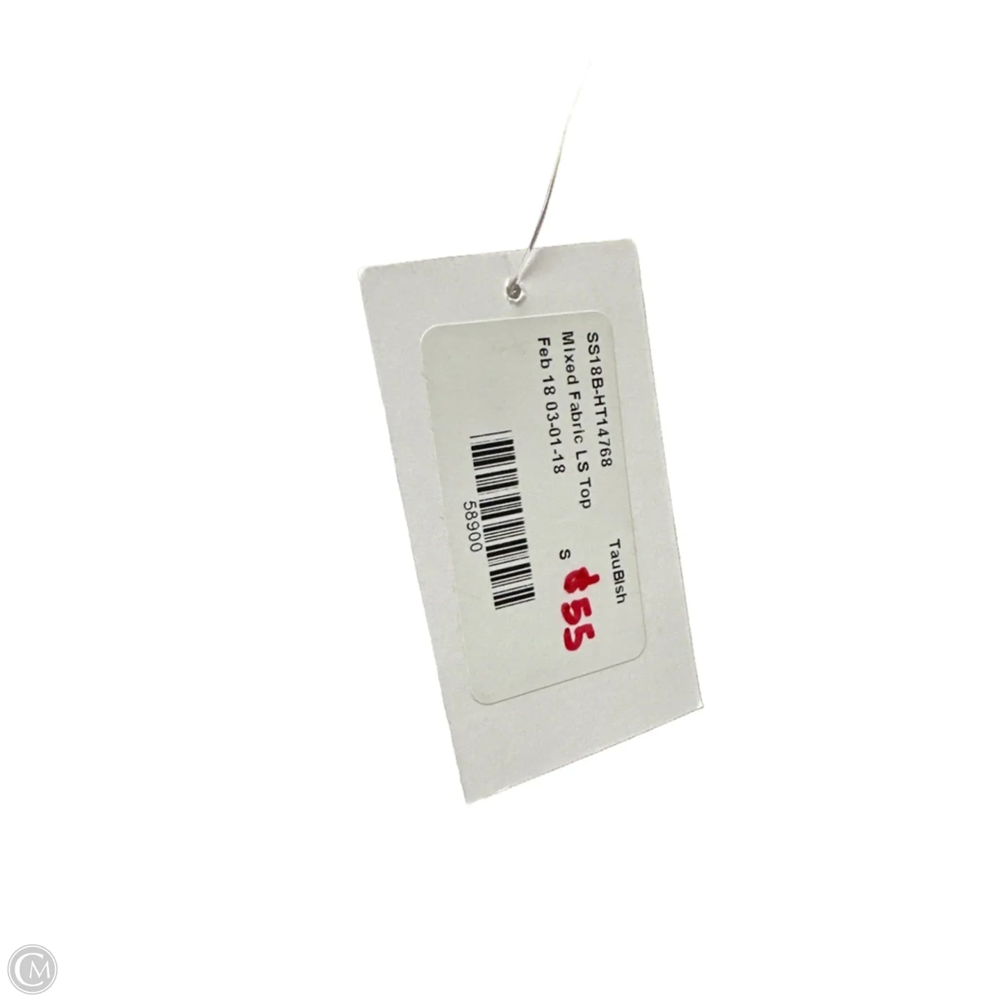 Top Long Sleeve By Clothes Mentor In Beige, Size: S