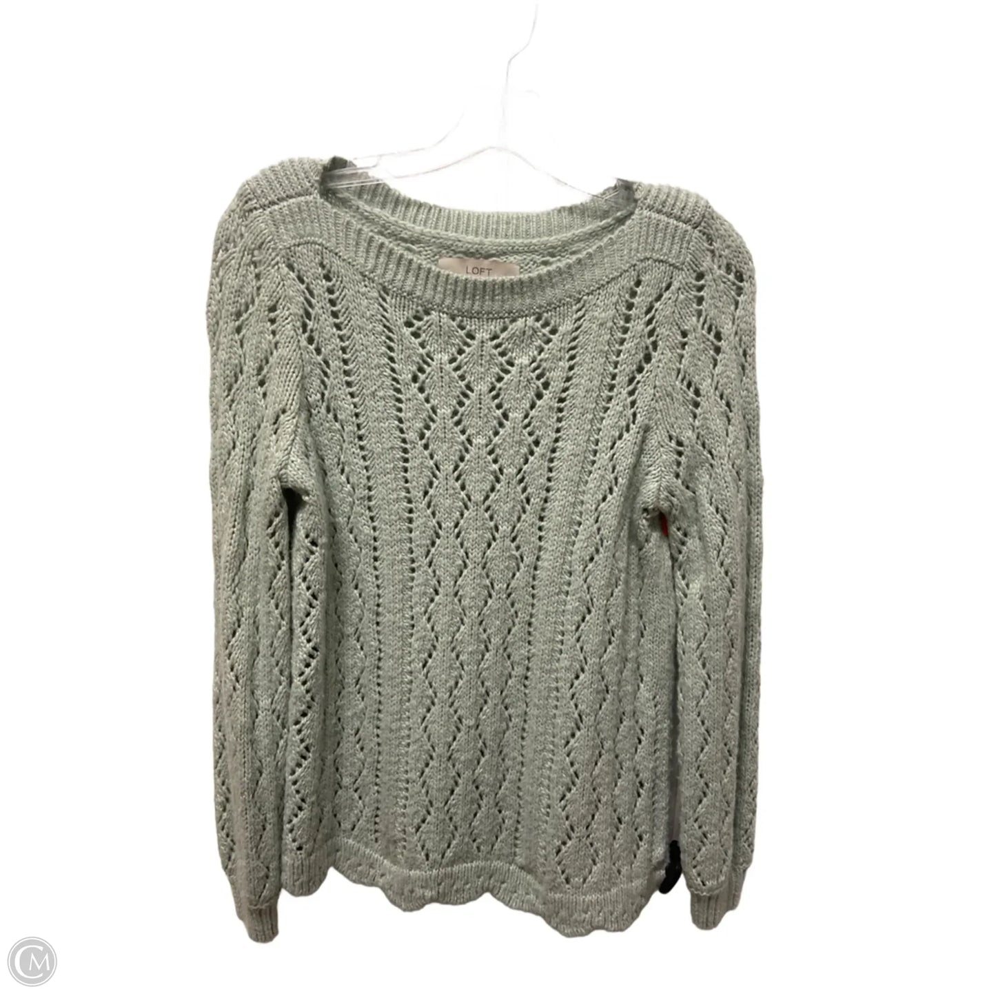 Sweater By Loft In Teal, Size: M