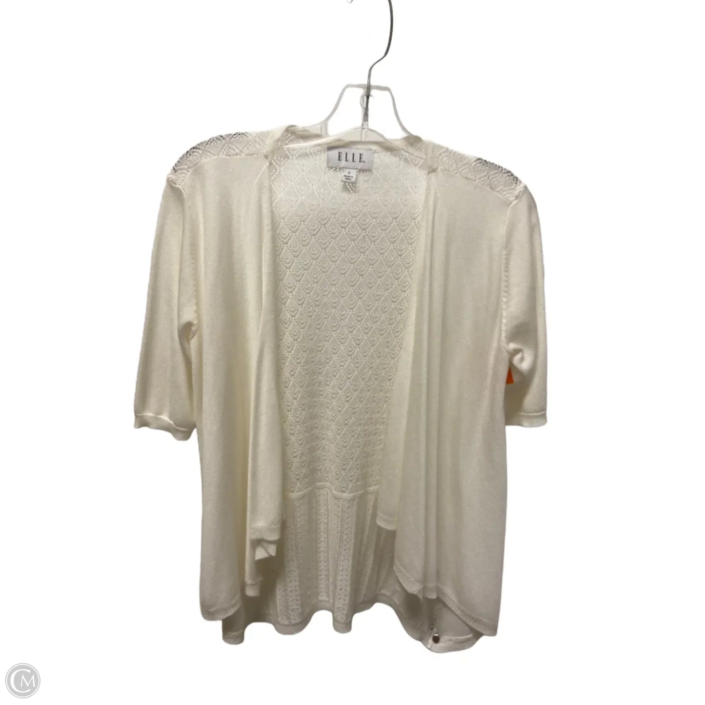 Cardigan By Elle In Cream, Size: S